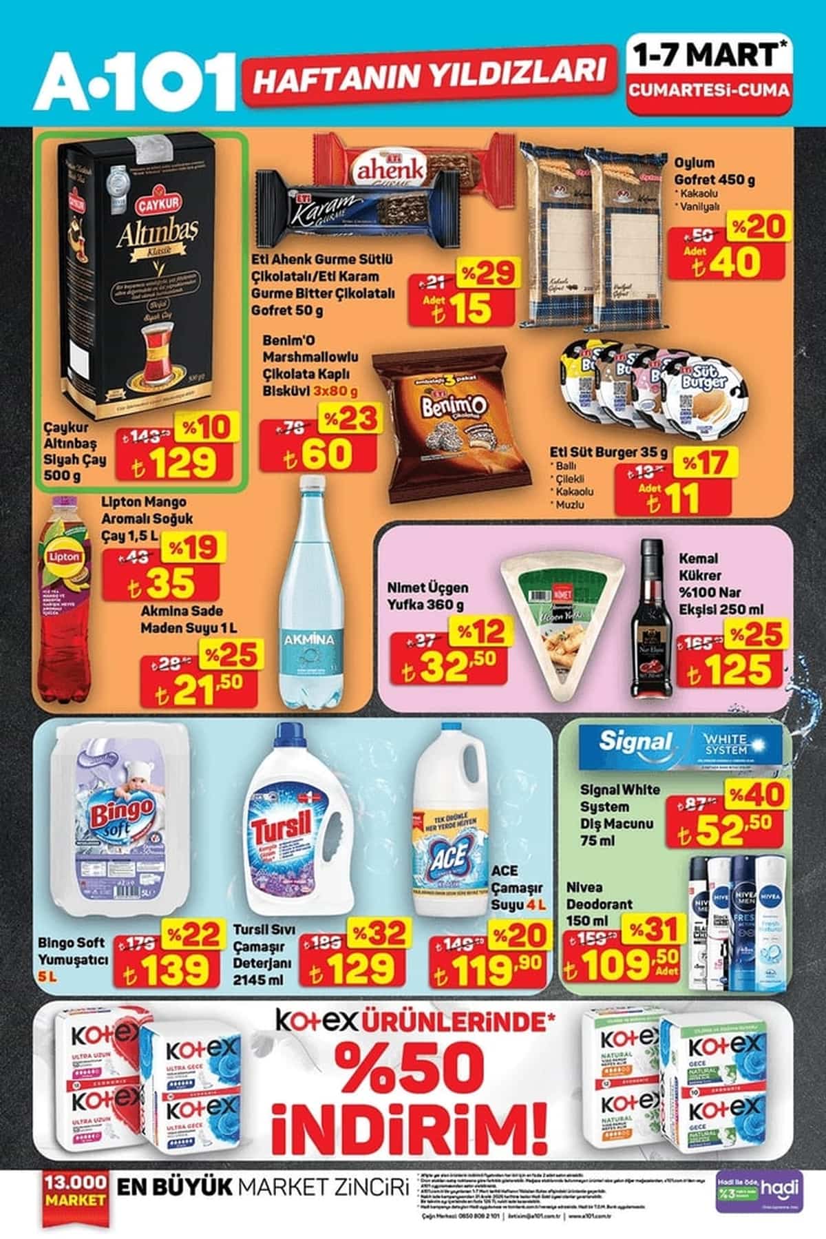 A101 1 mart 2025 aktuel katalogu