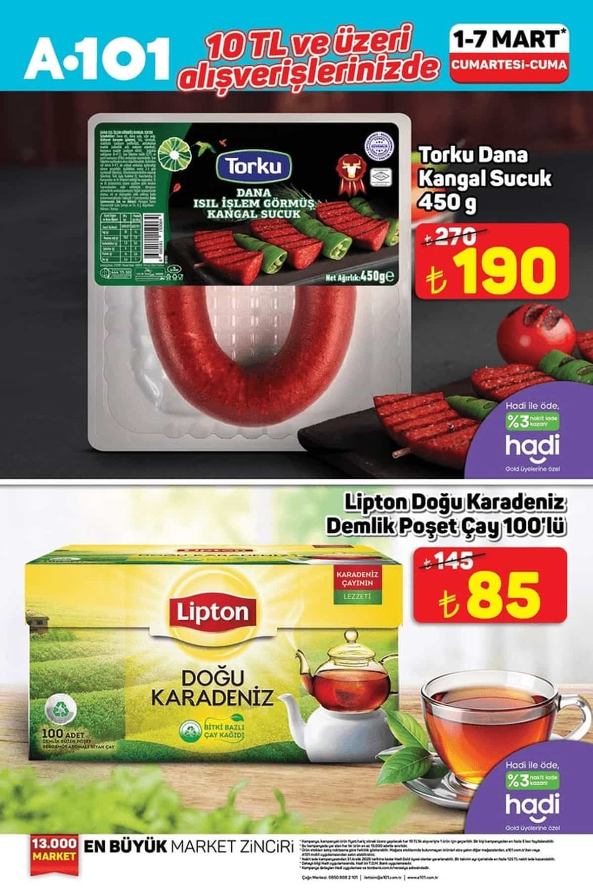 A101 1 mart 2025 aktuel katalogu