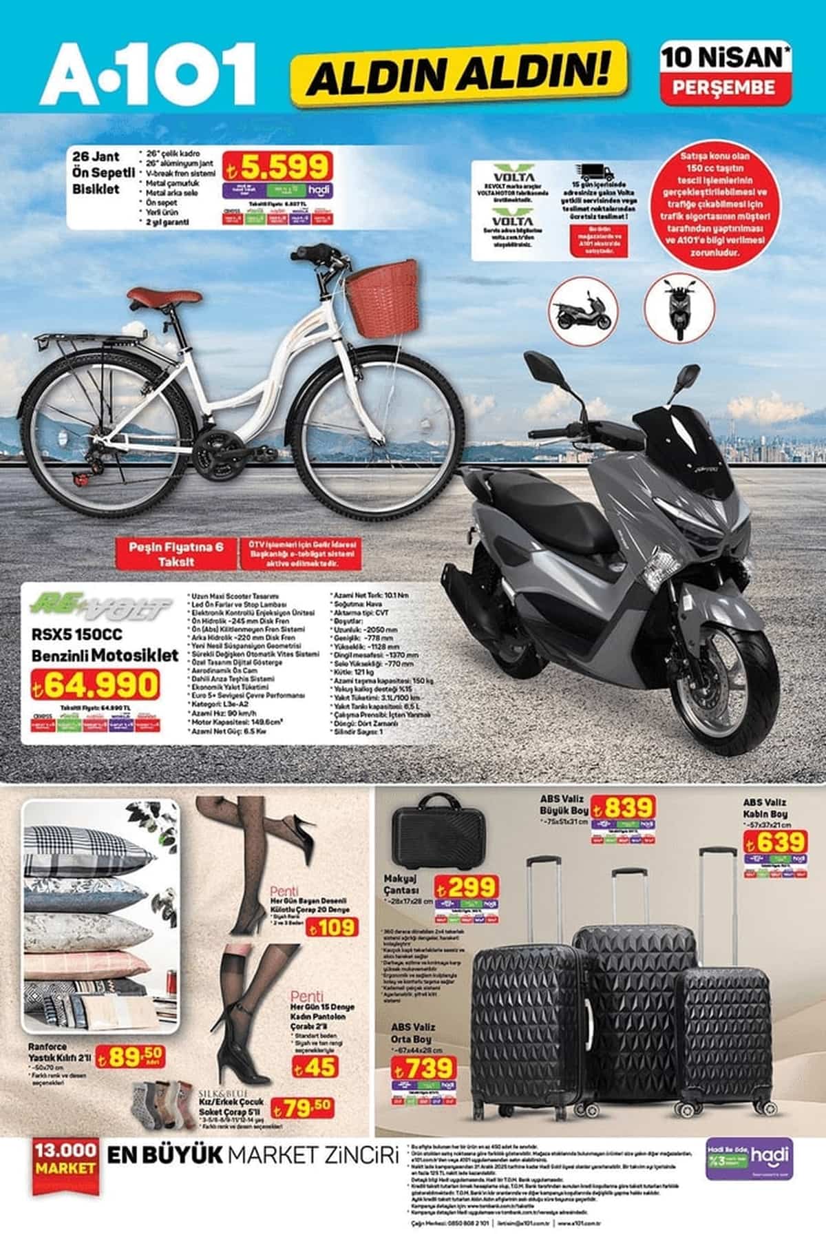 10 nisan A101 katalogu 2025