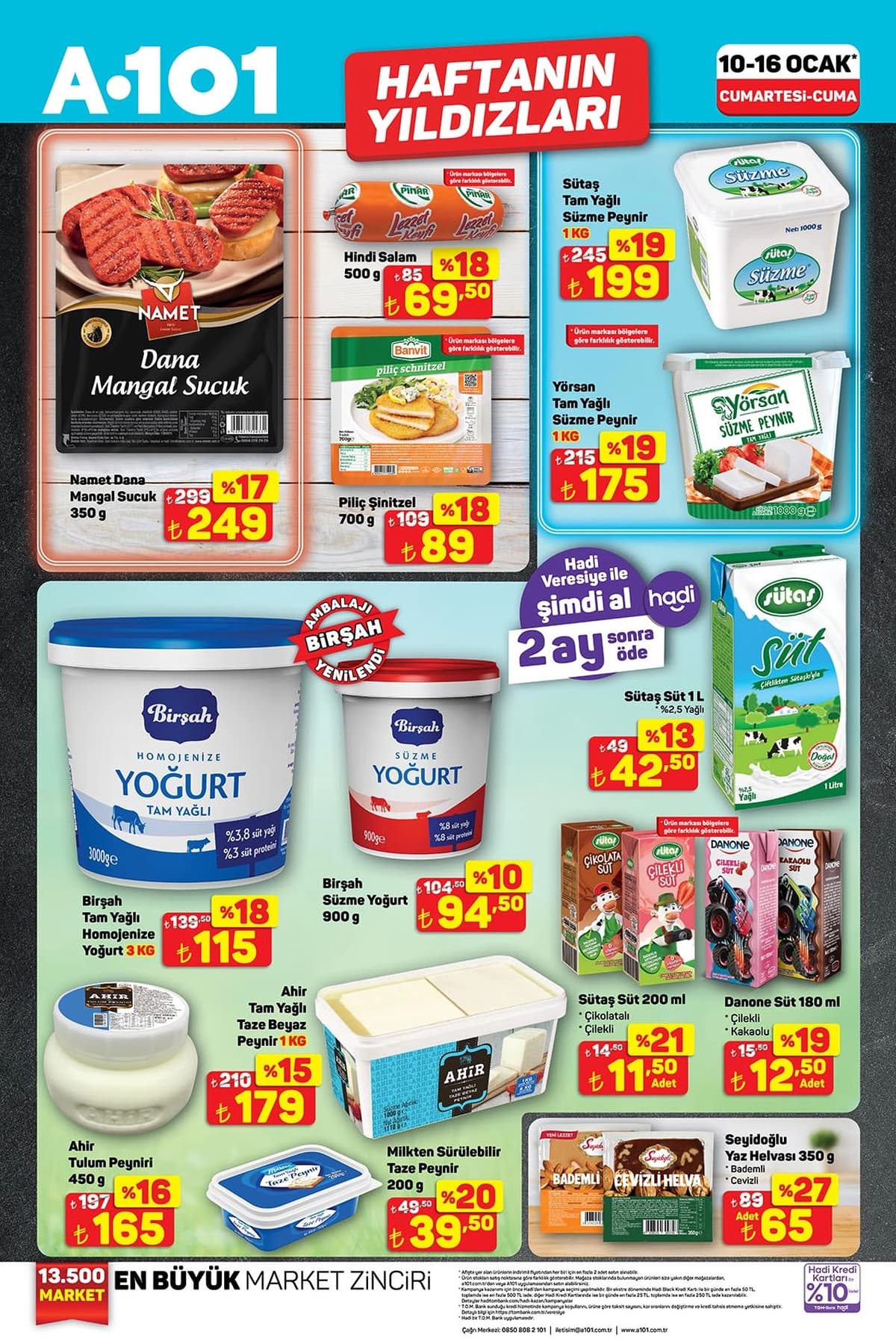 10 ocak 2026 A101 katalogu
