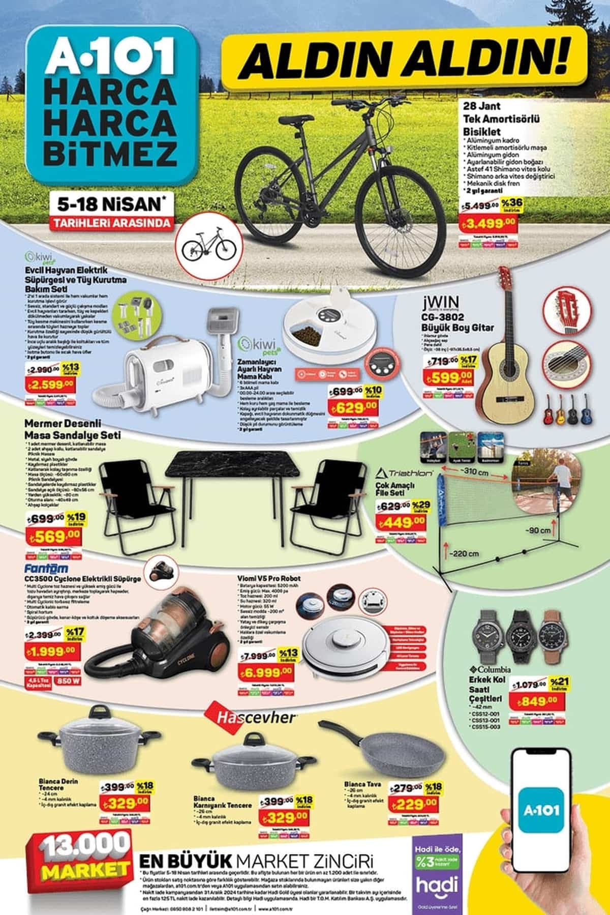 A101 katalog 11 nisan 2024