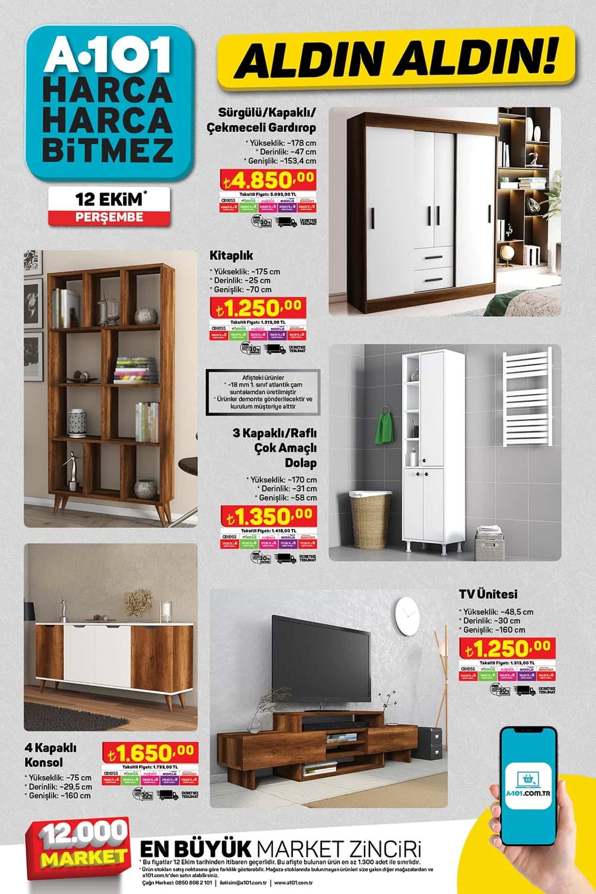 a101 katalog 12 ekim 2023