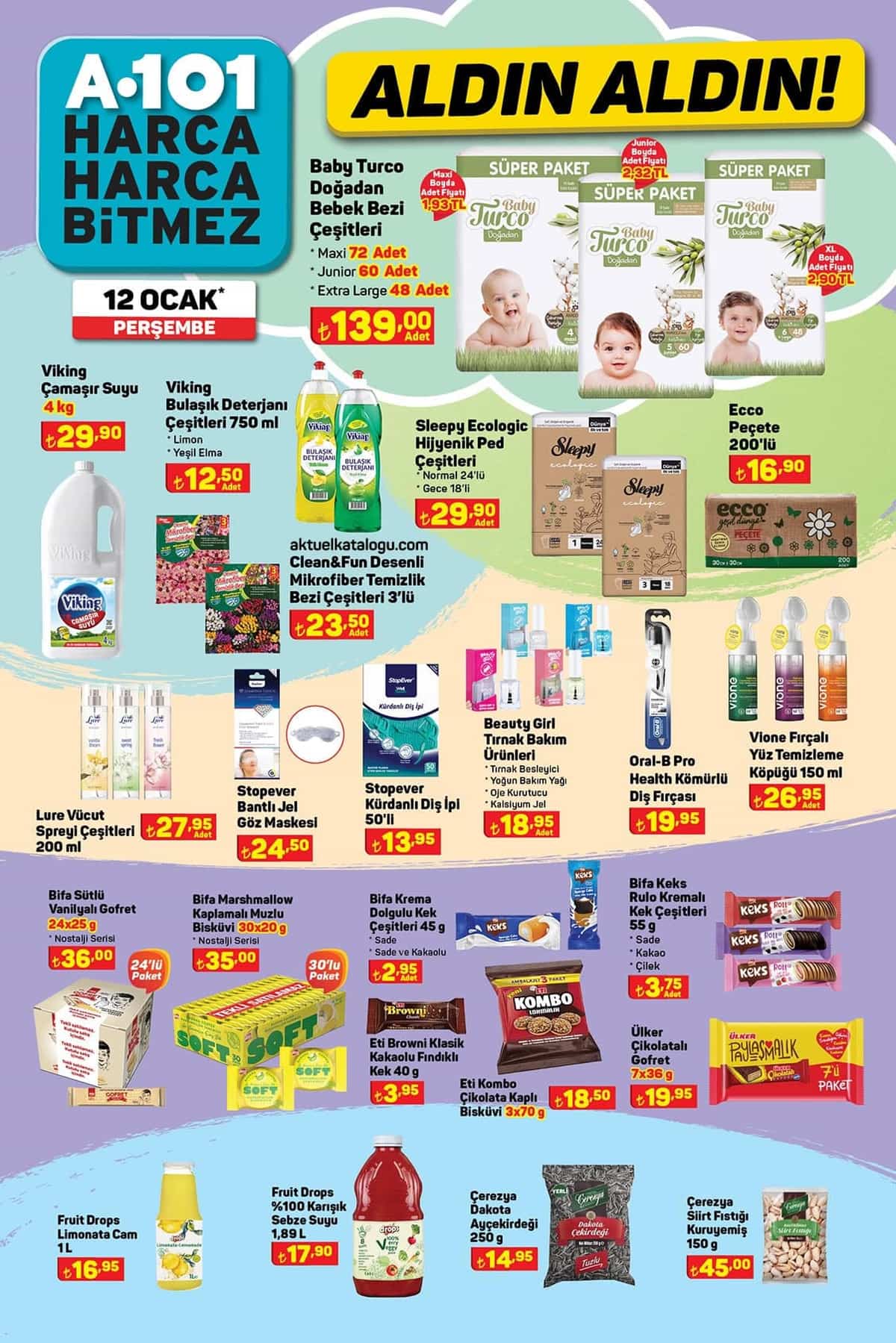 12 ocak 2023 a101 kampanya