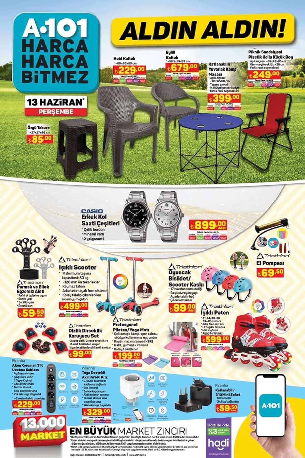 A101 13 haziran 2024 aktuel katalogu-6