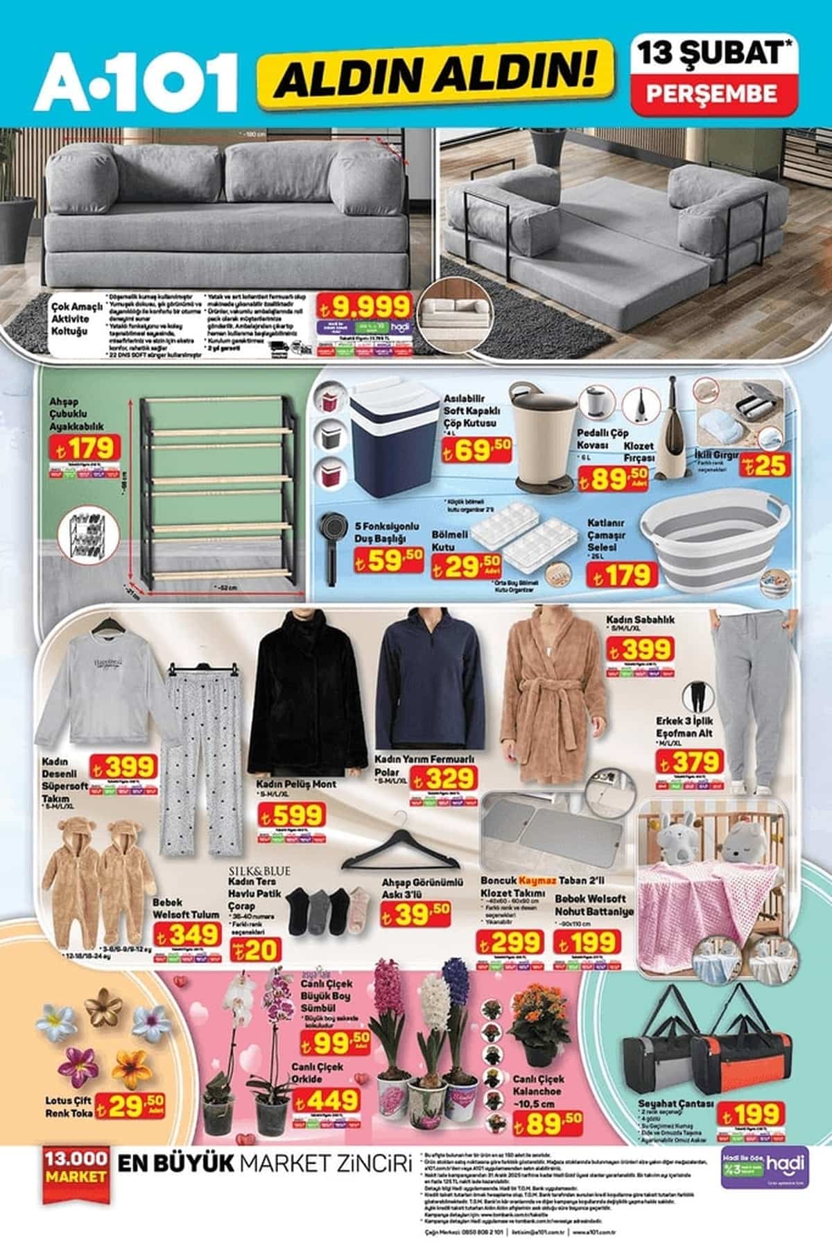 A101 13 subat 2025 aktuel urunler
