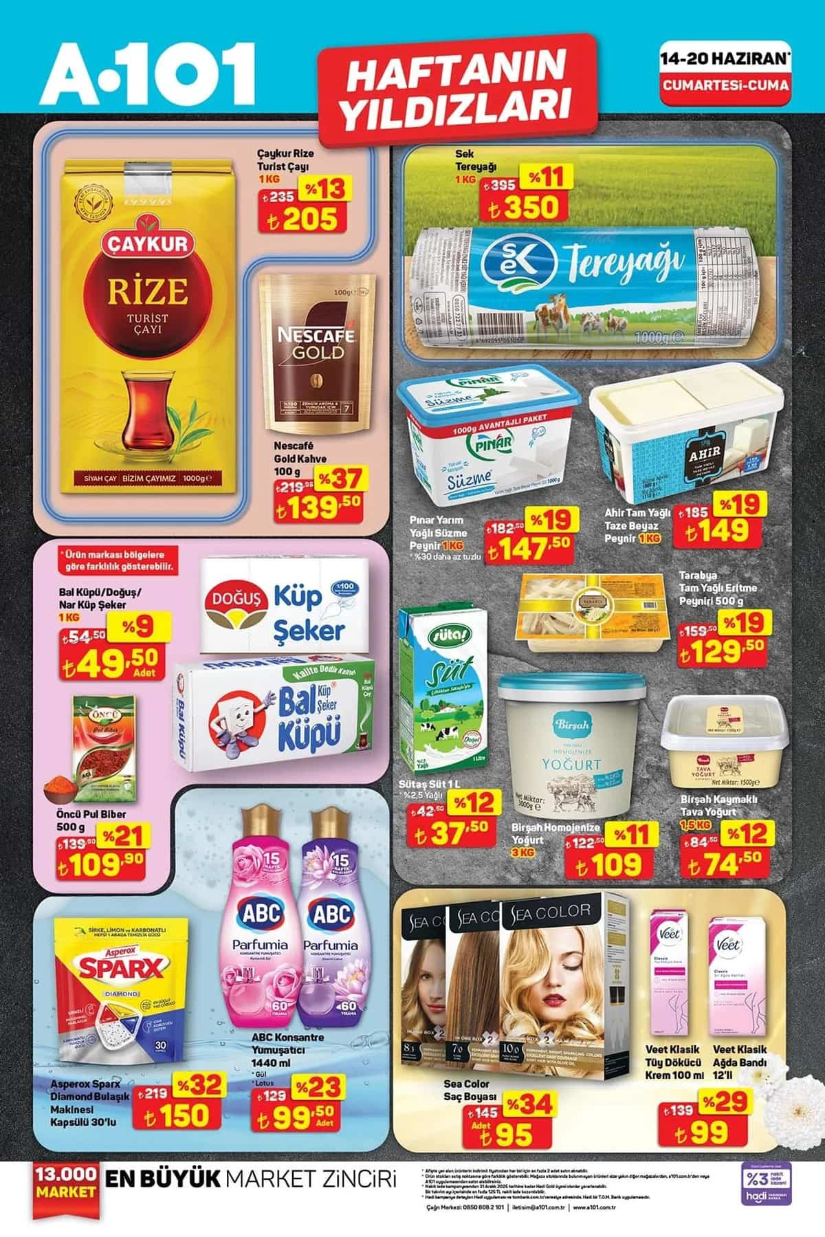 A101 14 haziran 2025 aktuel katalogu
