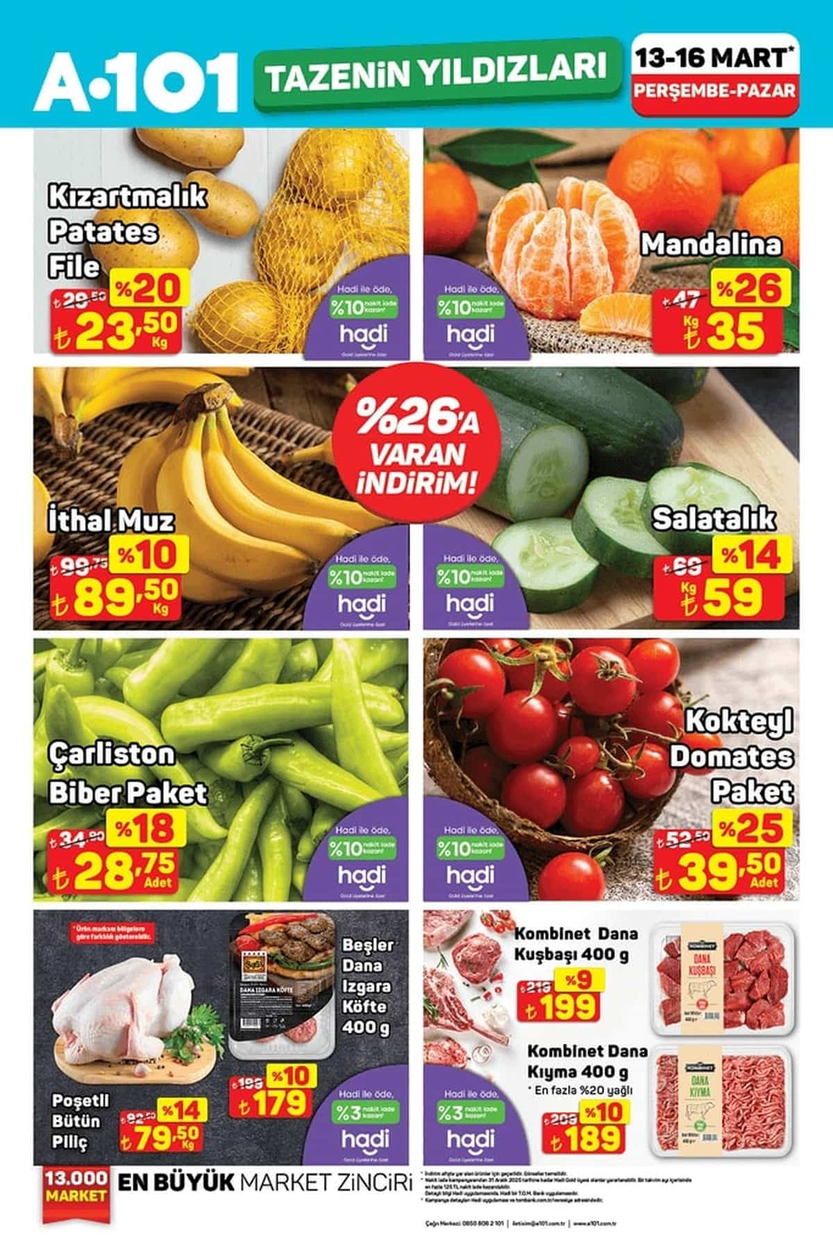 A101 15 mart 2025 aktuel urunler