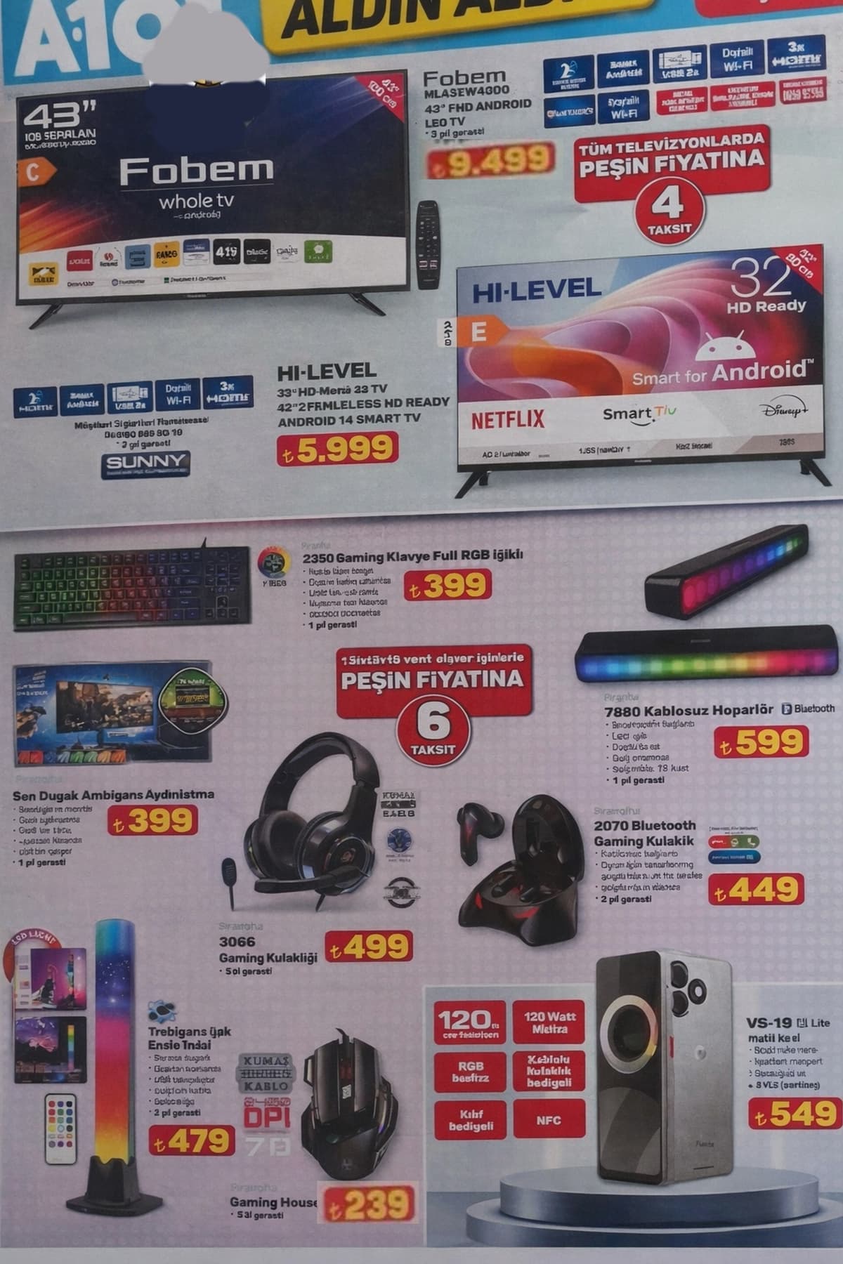 A101 15 ocak 2026 aktuel katalogu