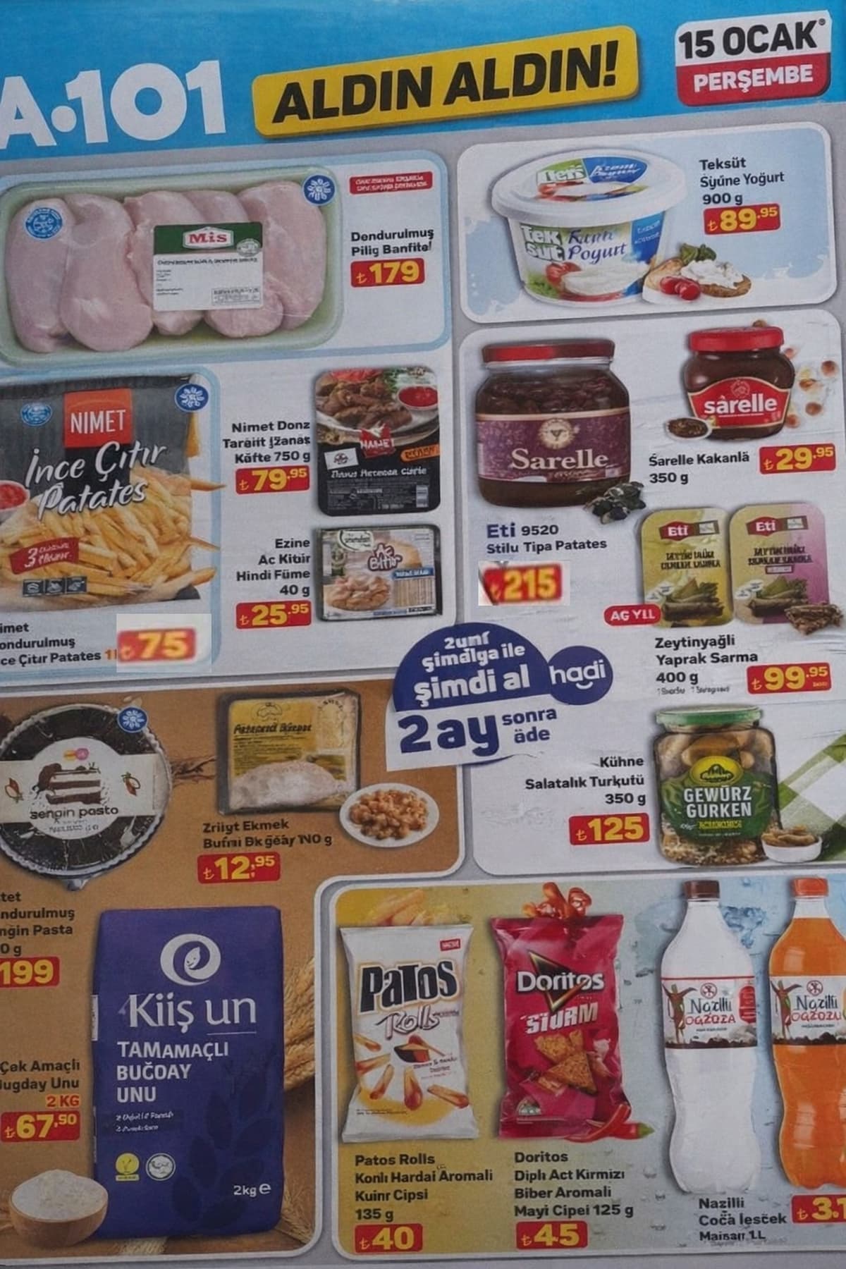 A101 brosur 15 ocak 2026