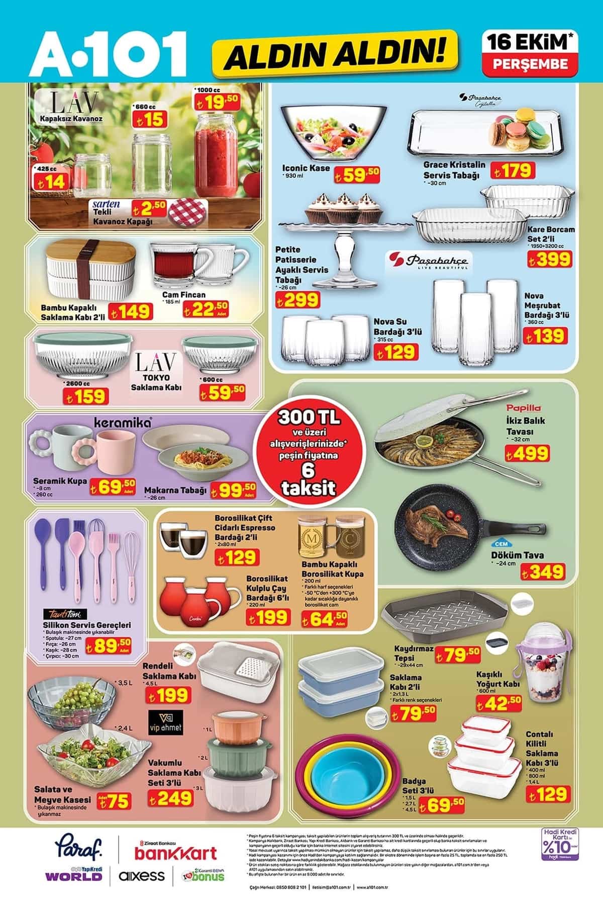 16 ekim A101 aldin aldin