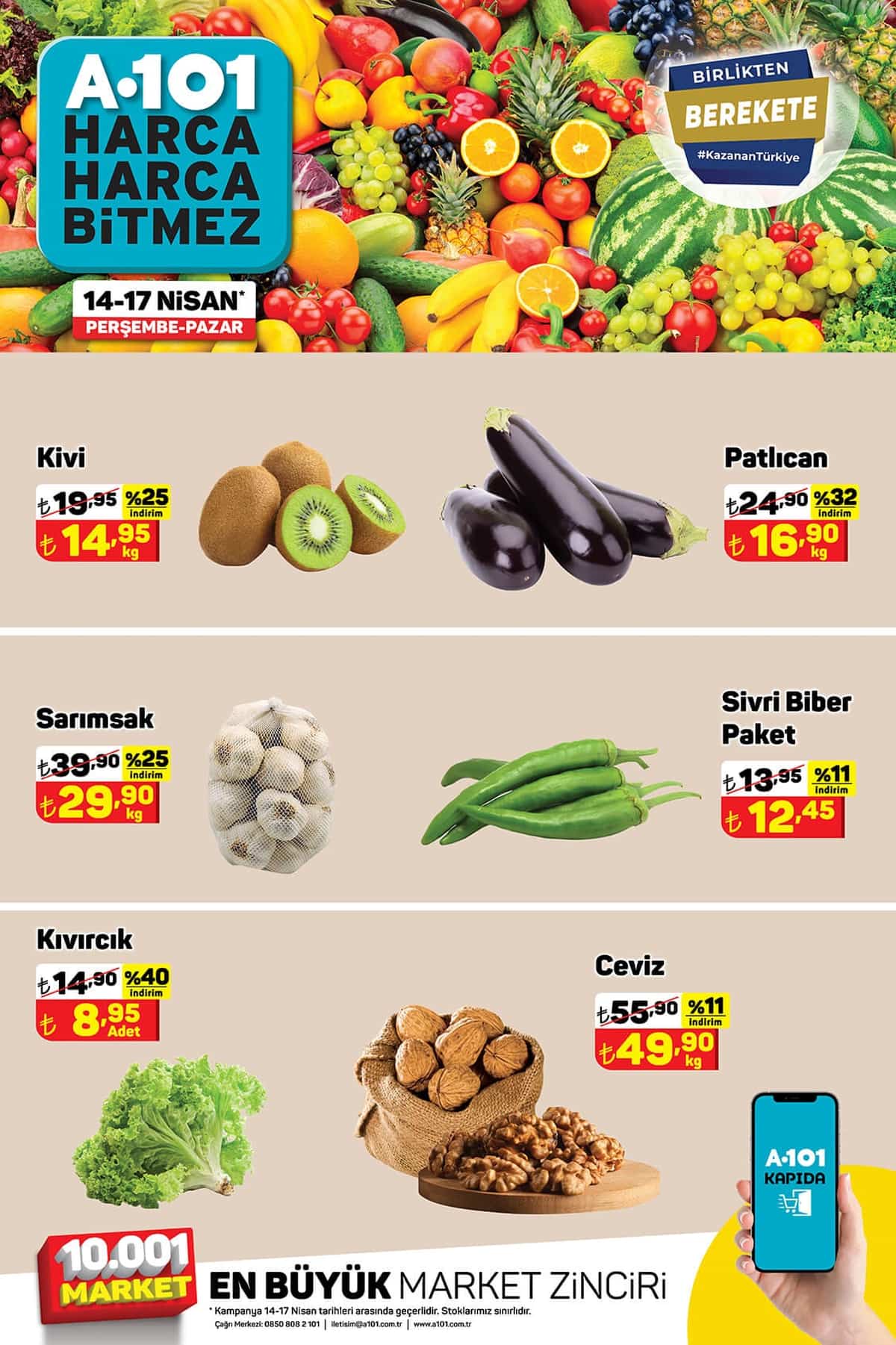 a101 16 nisan 2022 aktuel katalogu