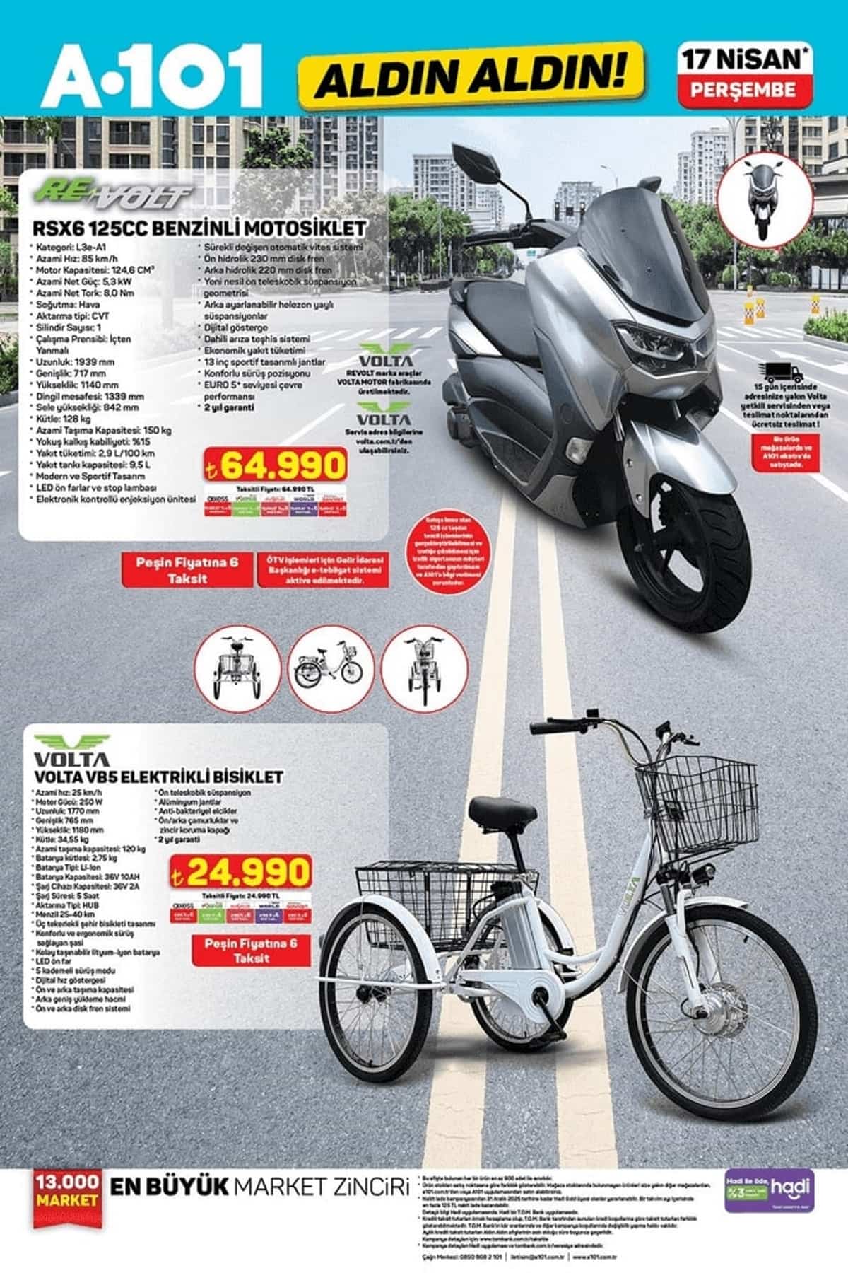 A101 17 nisan 2025 aktuel urunler