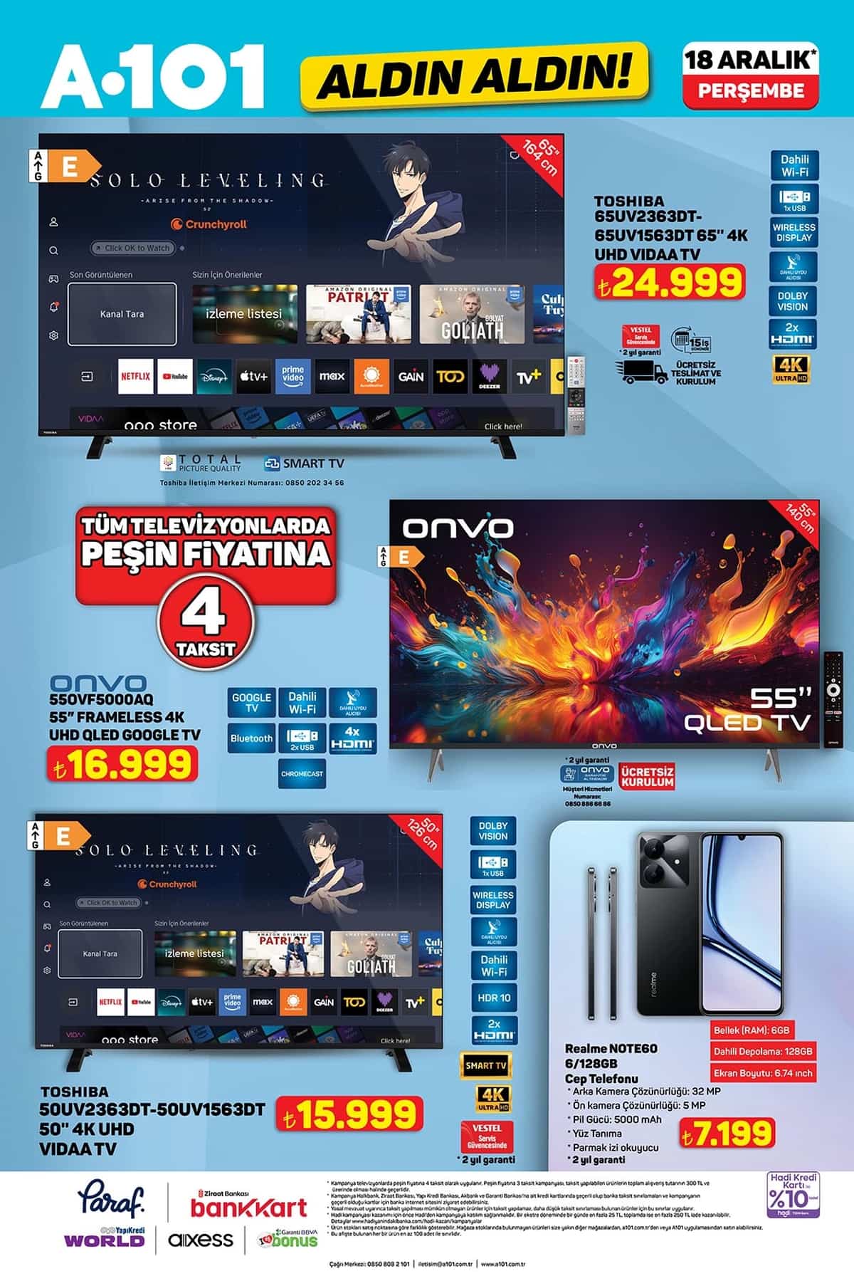 A101 18 aralik 2025 aktuel katalogu