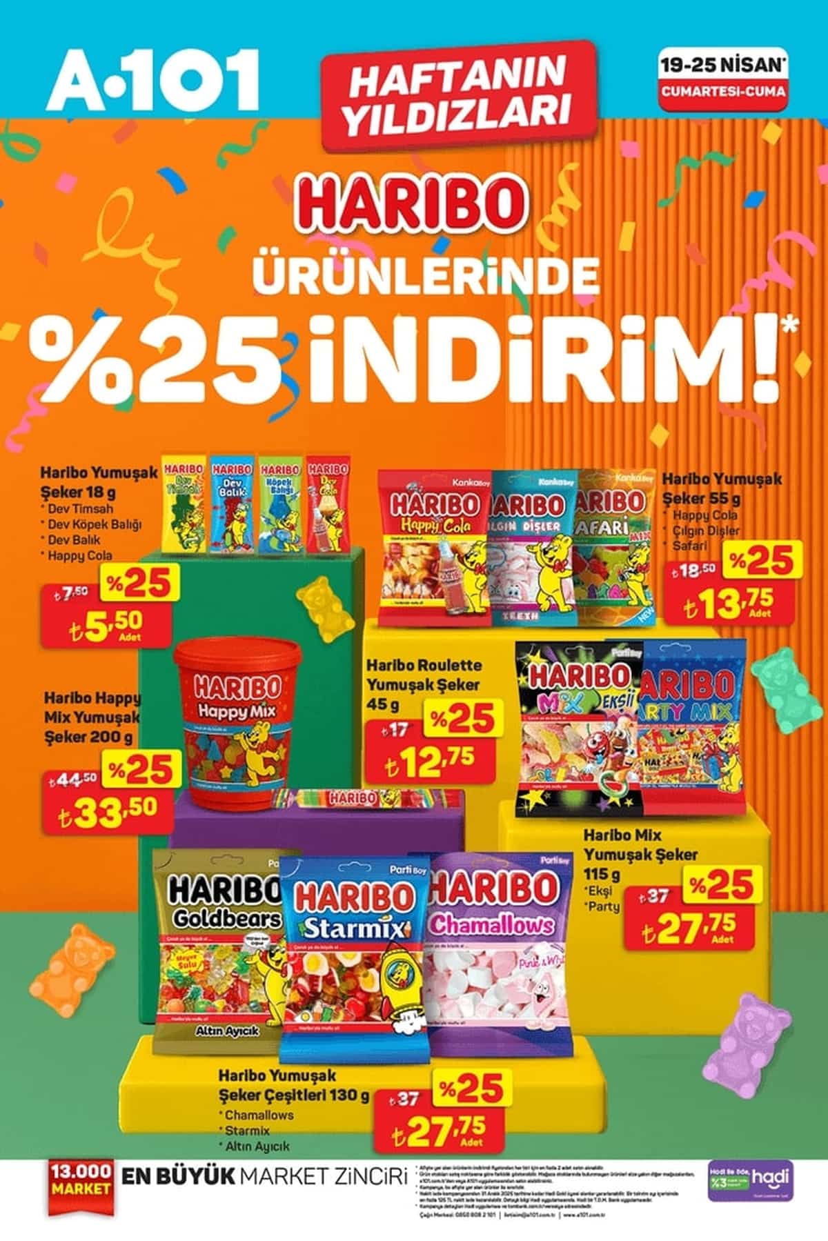 19 nisan A101 haftanin yildizlari
