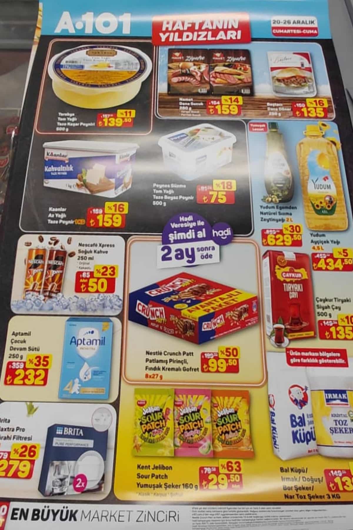 A101 20 aralik 2025 aktuel katalogu