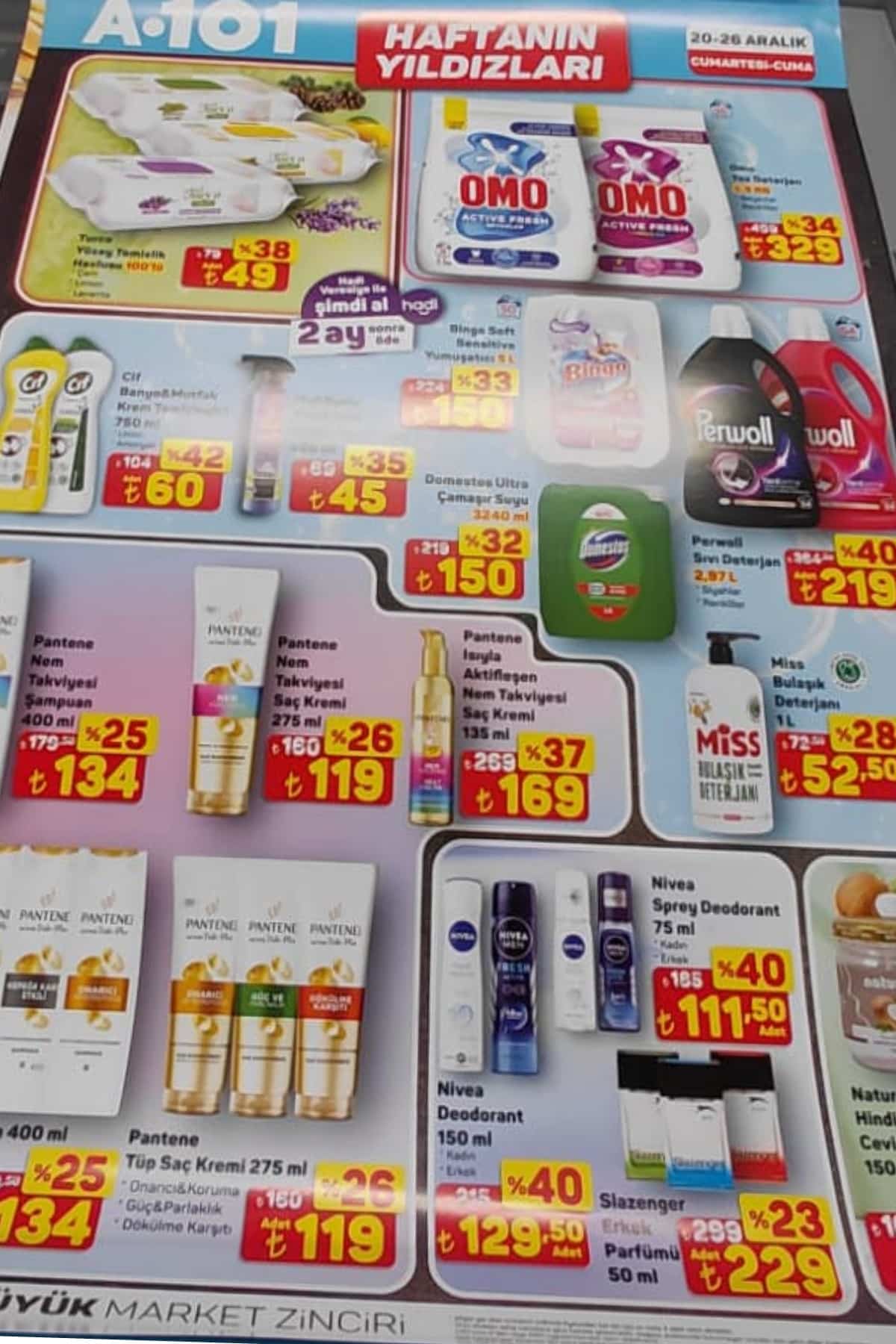 20 aralik 2025 A101 katalogu