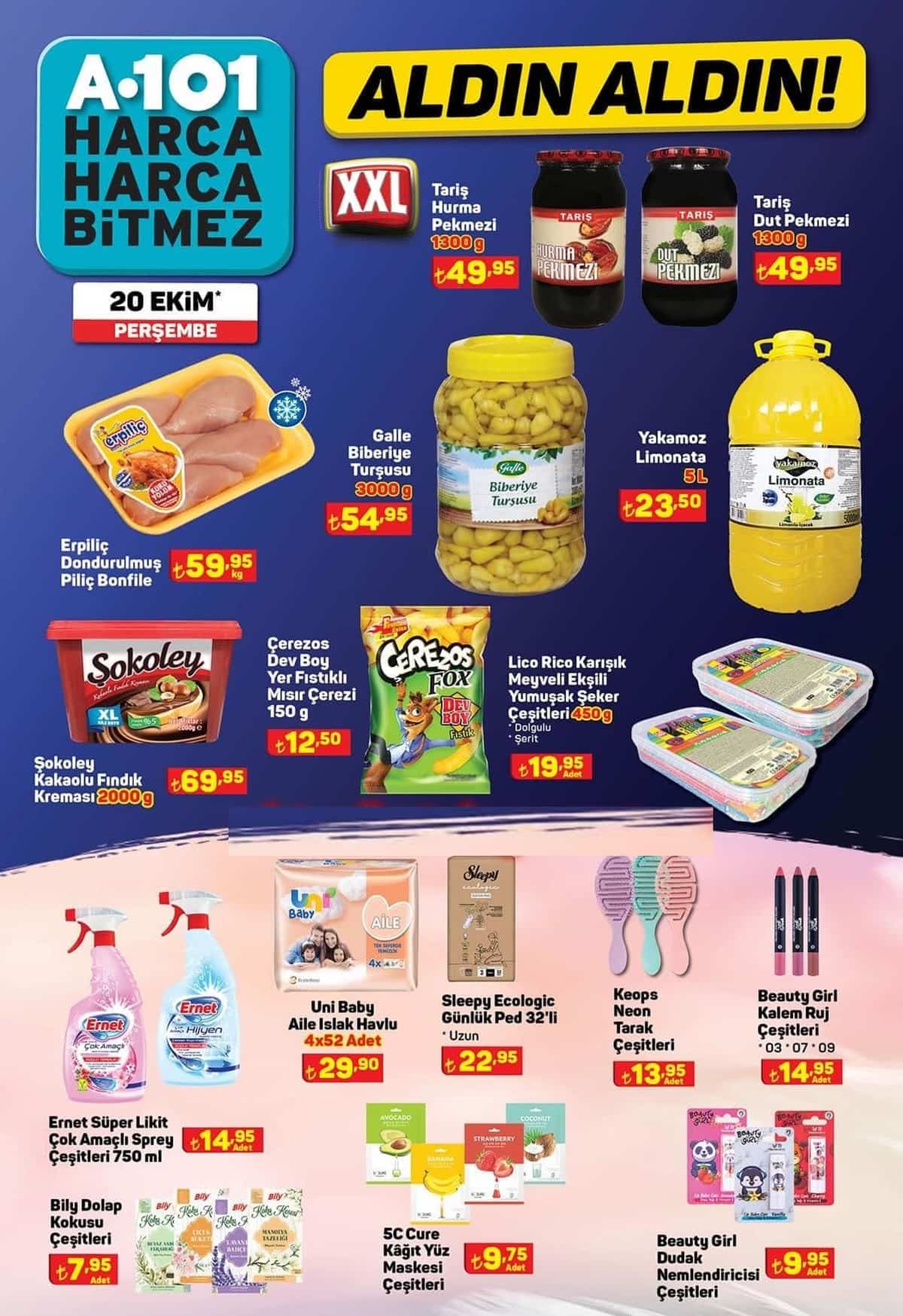 20 ekim 2022 a101 kampanya