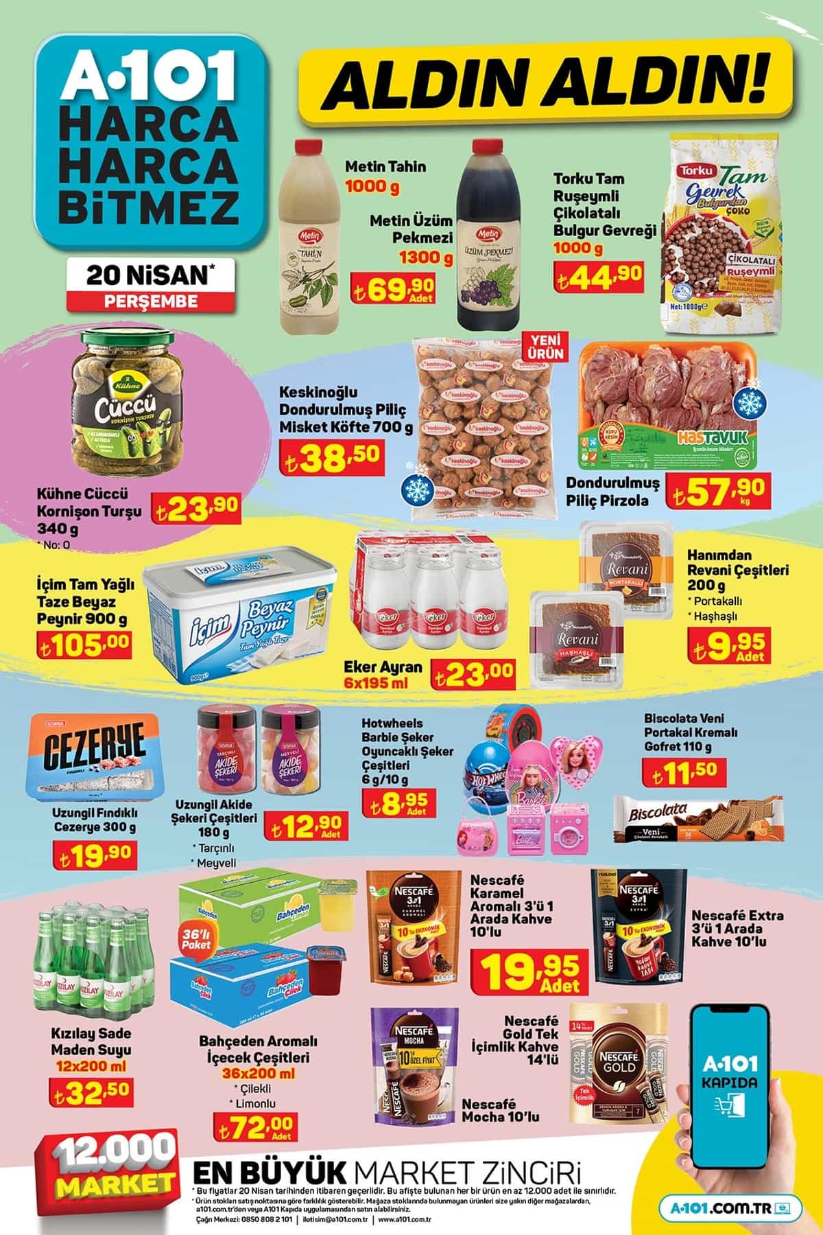 20 nisan 2023 a101 kampanya