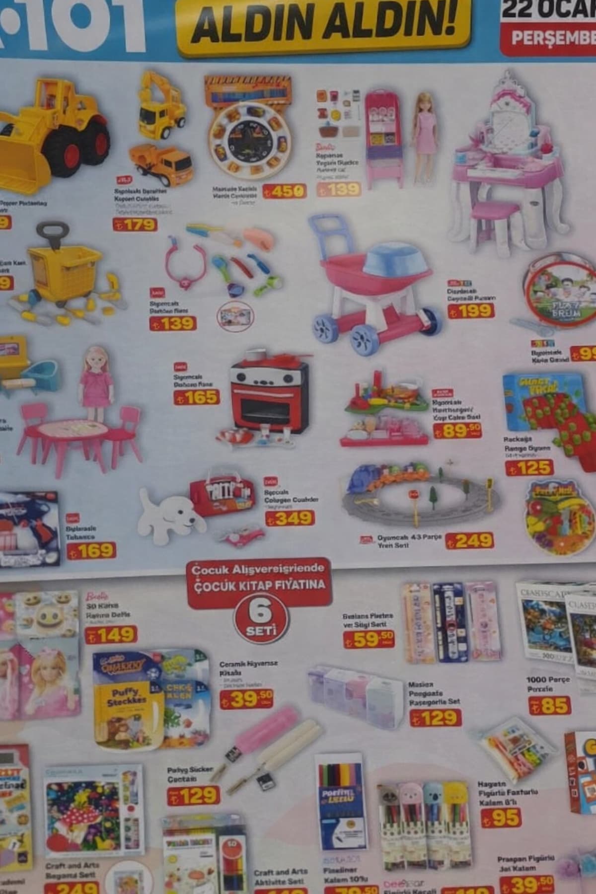 A101 brosur 22 ocak 2026