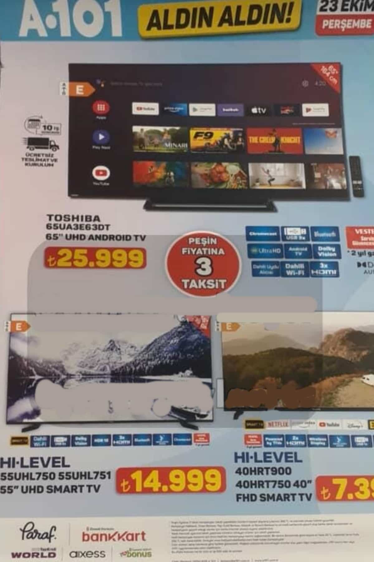 A101 23 ekim 2025 aktuel katalogu