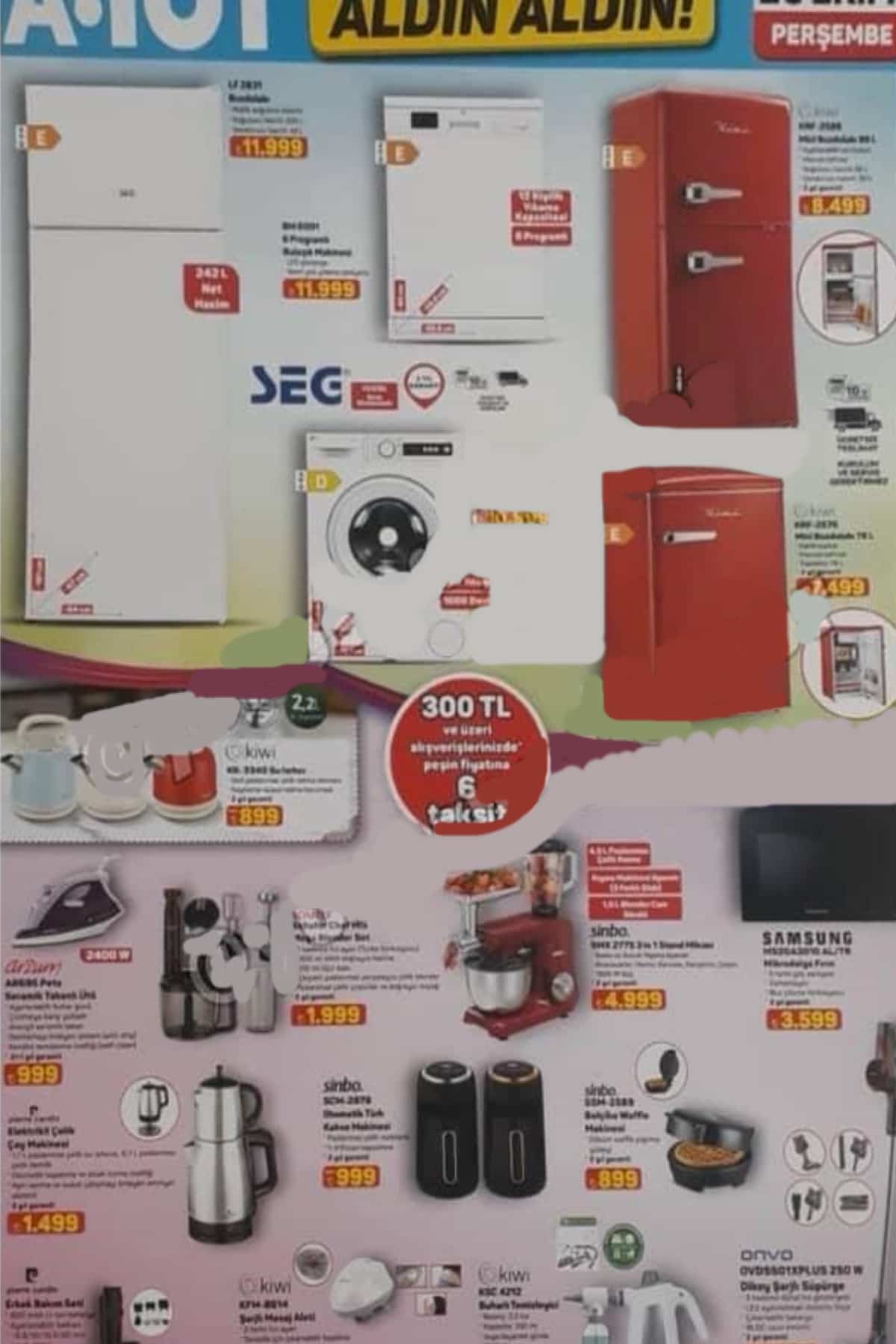 23 ekim 2025 A101 katalogu