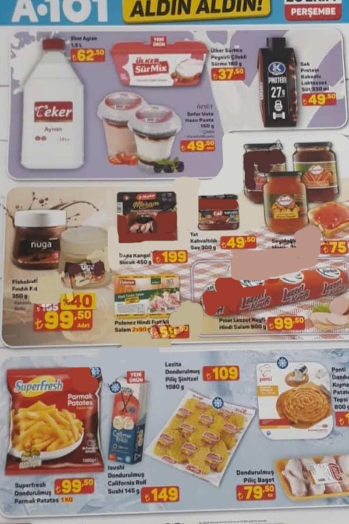 23 ekim A101 aldin aldin