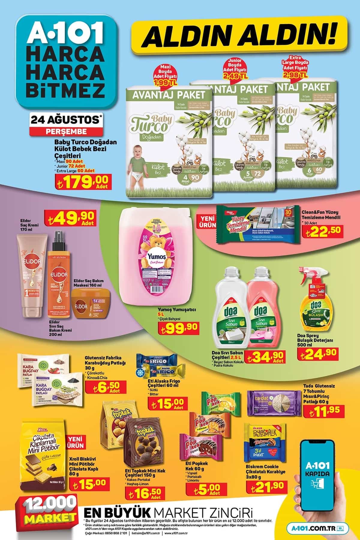 a101 indirim 24 agustos 2023