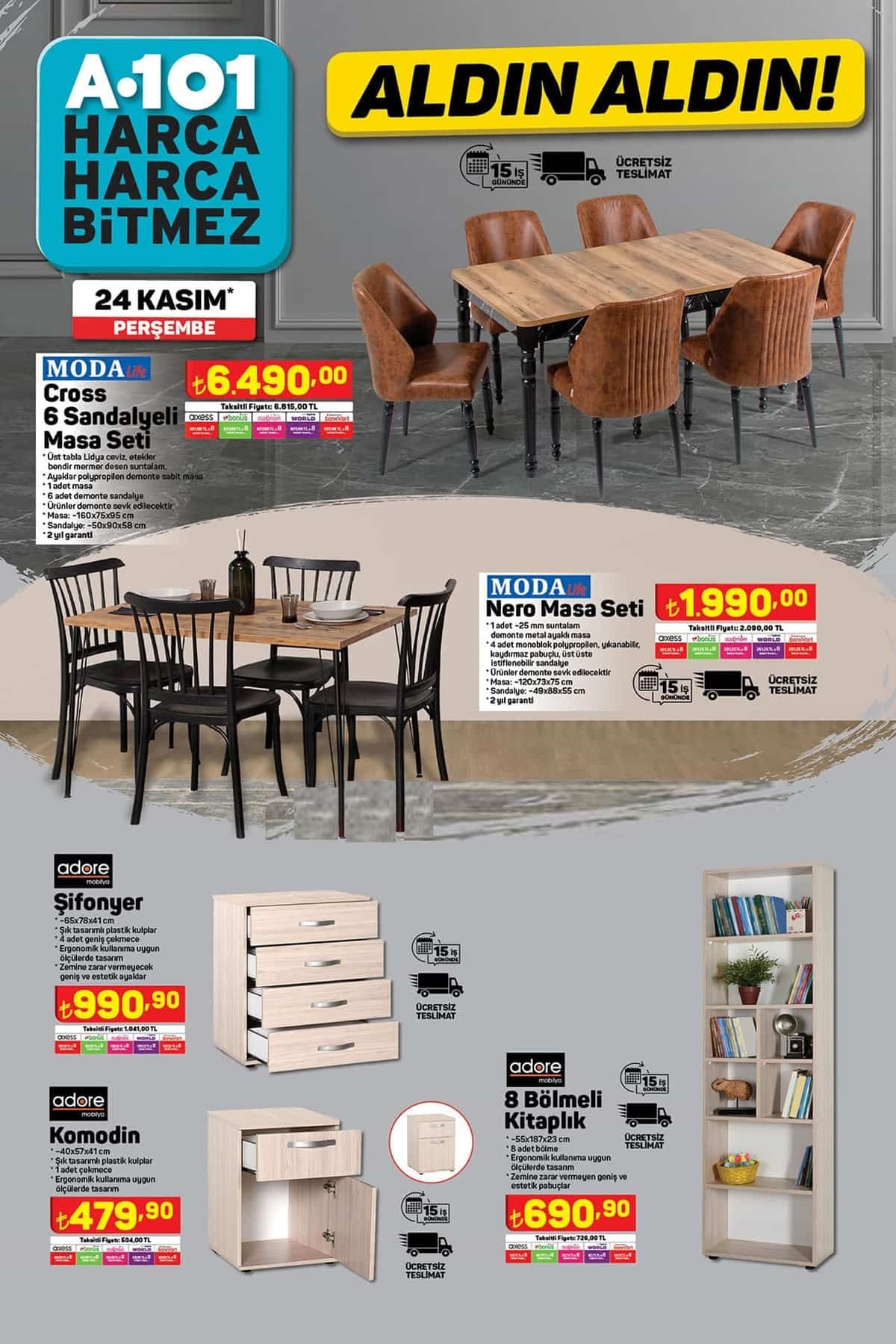 a101 katalog 24 kasim 2022