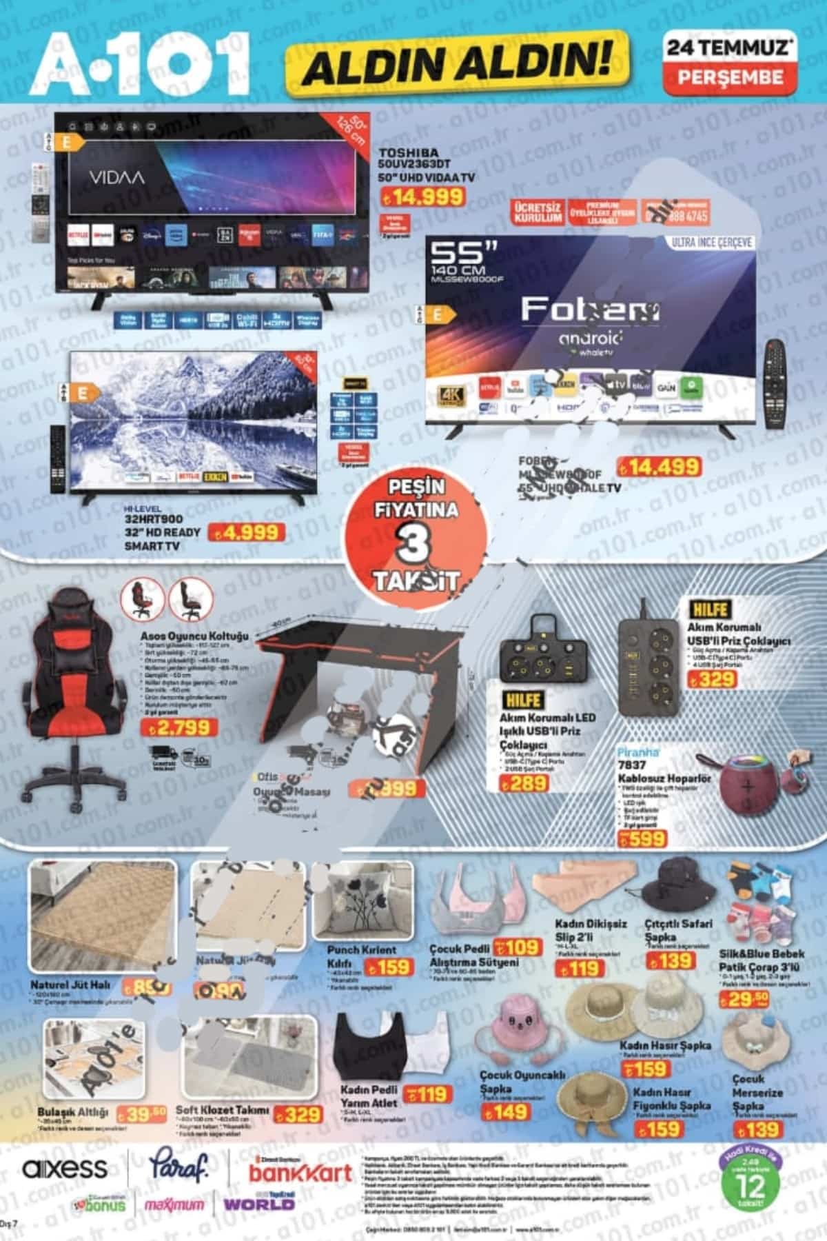 A101 24 temmuz 2025 aktuel katalog
