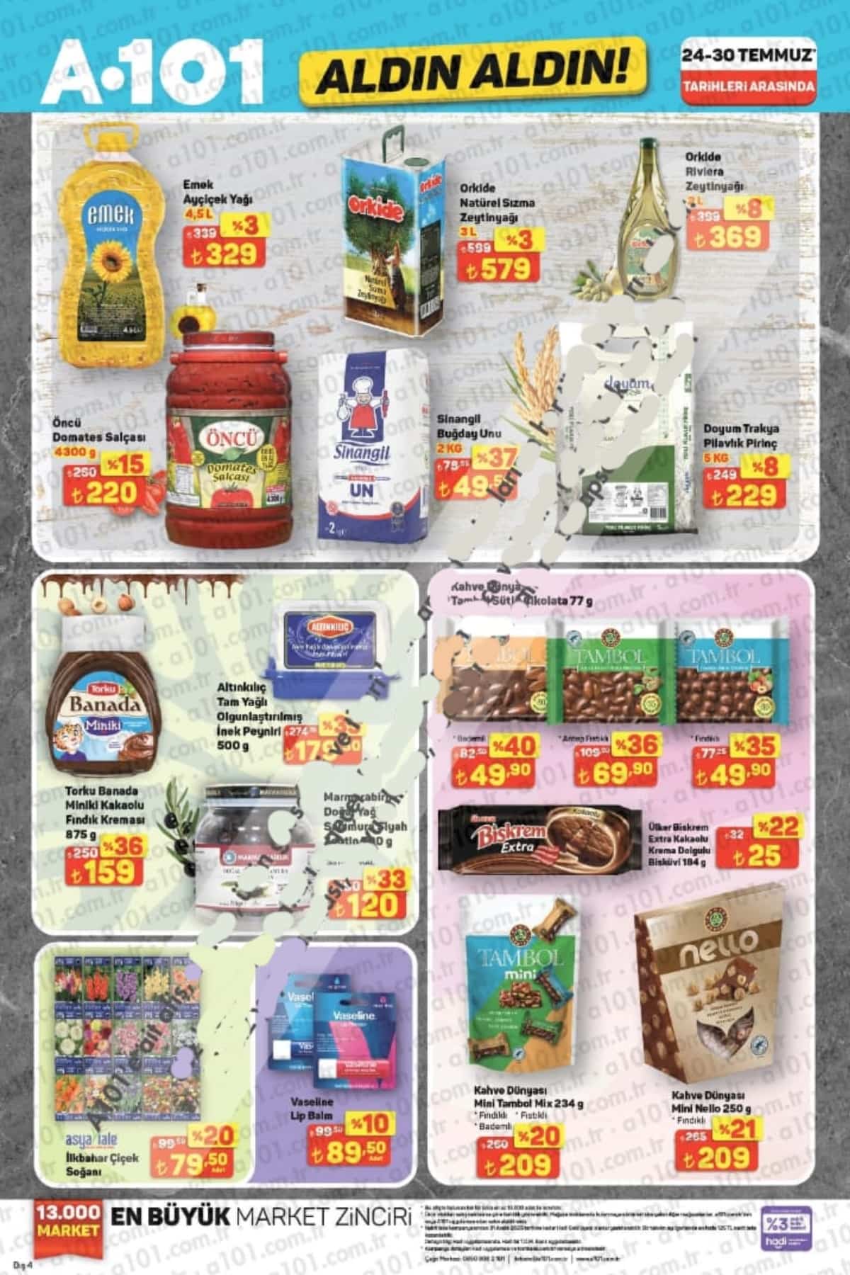 A101 katalog 24 temmuz 2025