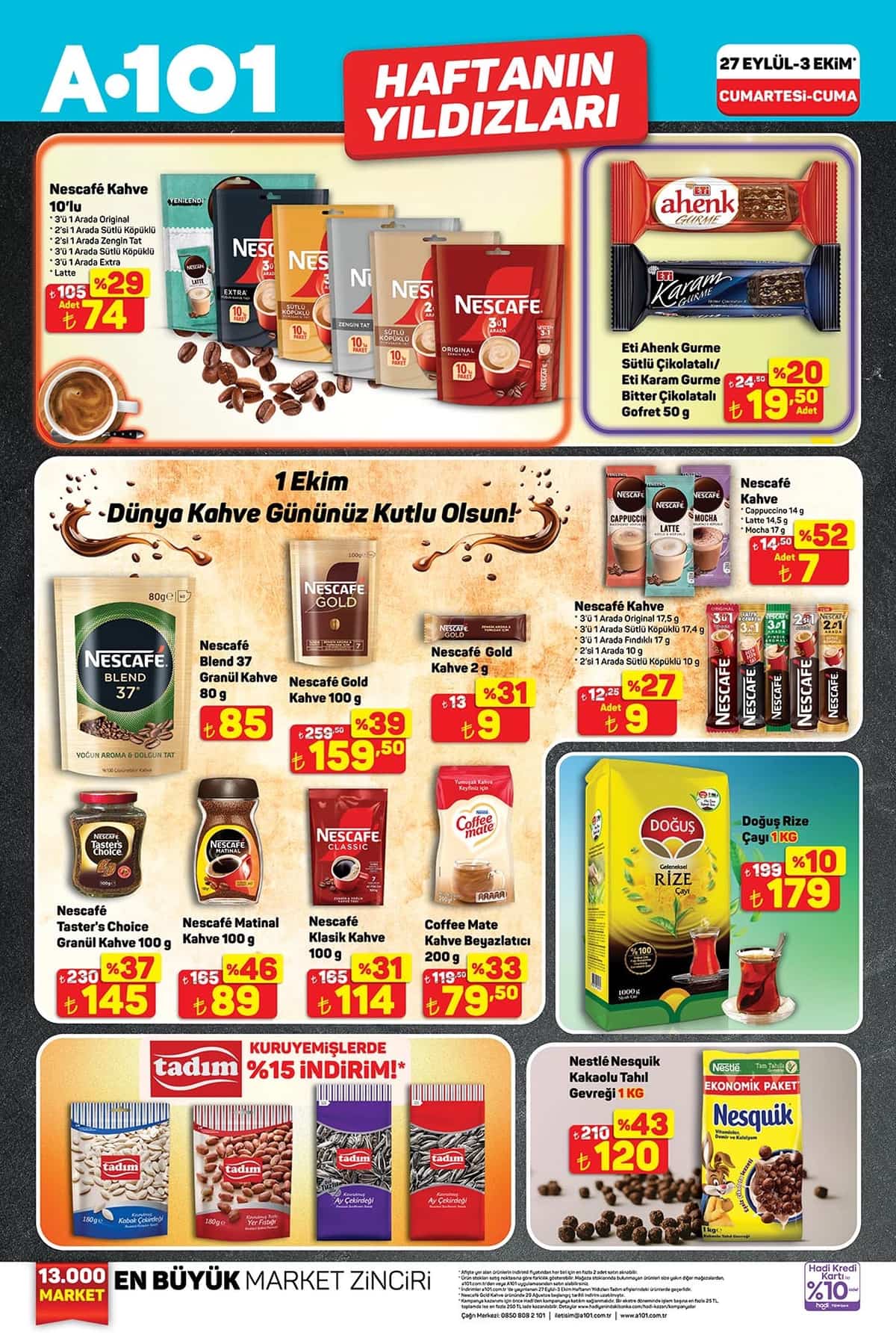 27 eylul A101 katalogu 2025