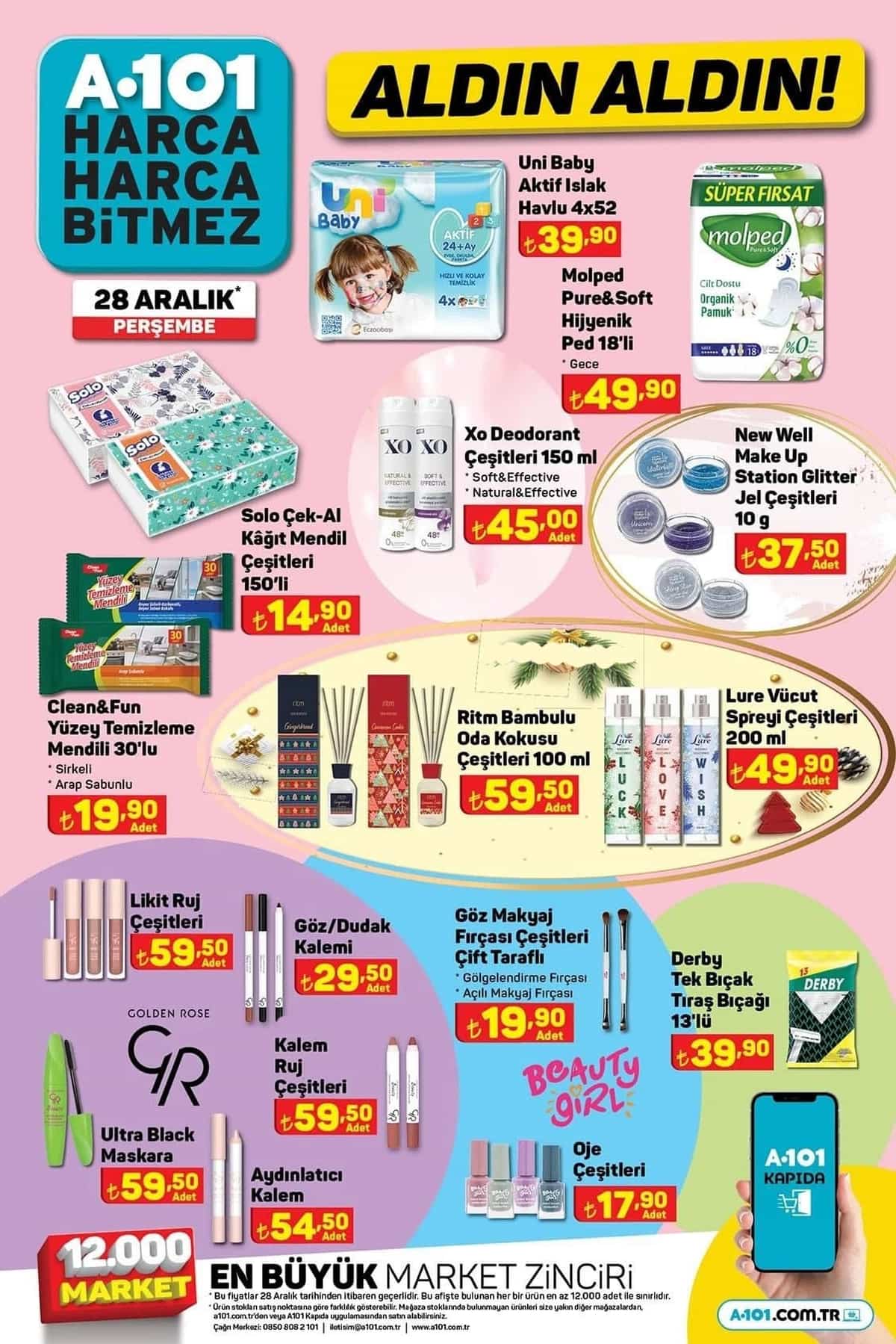 28 aralik A101 katalog 2023