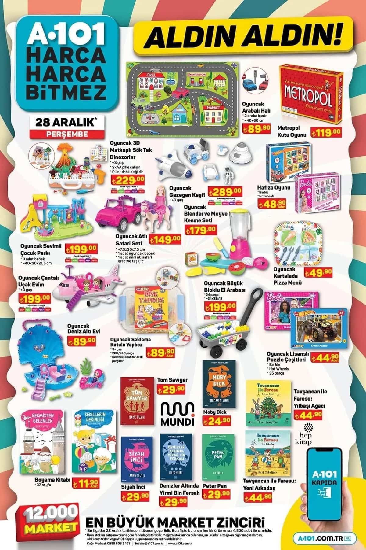 A101 katalog 28 aralik 2023