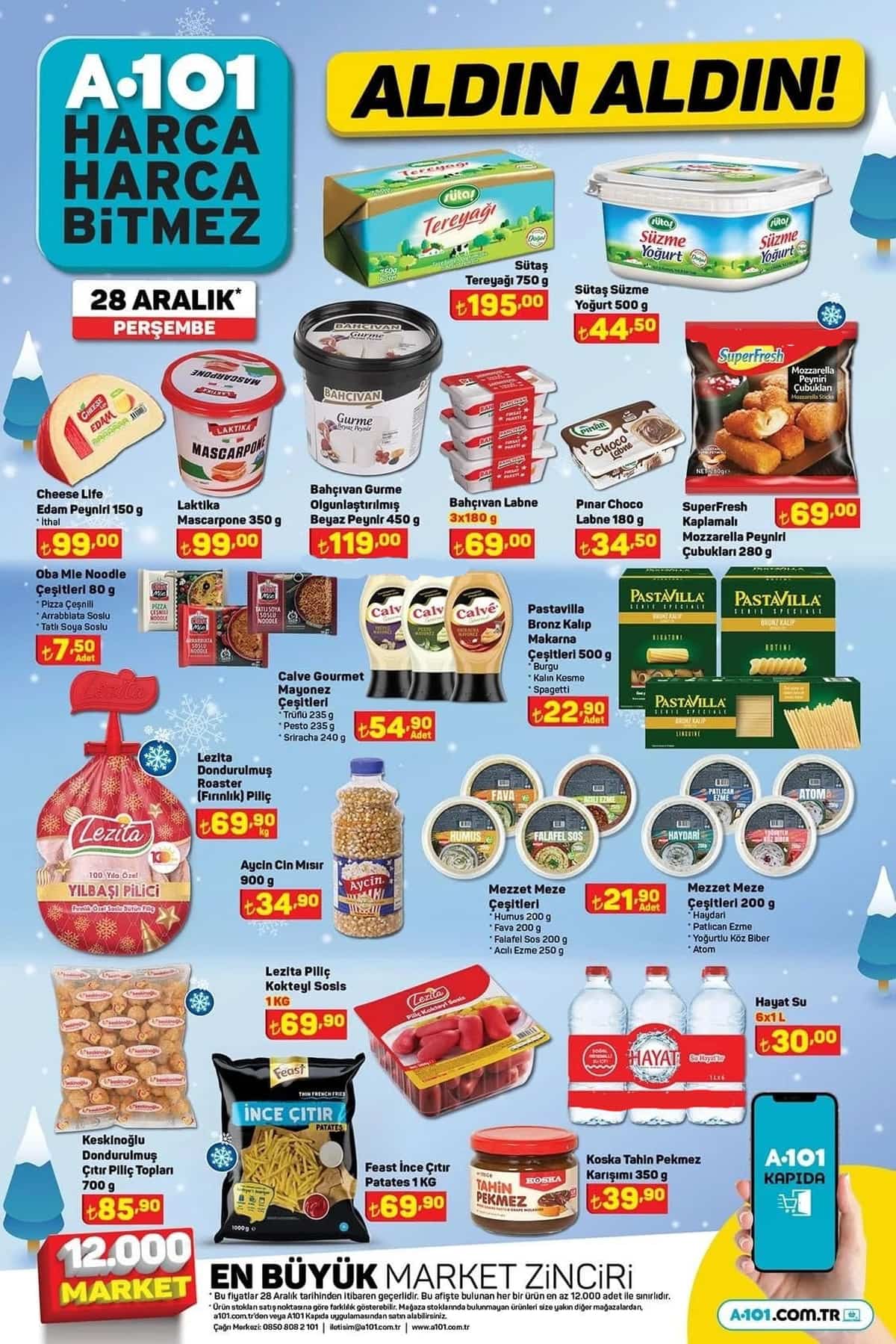 28 aralik 2023 A101 aldin aldin