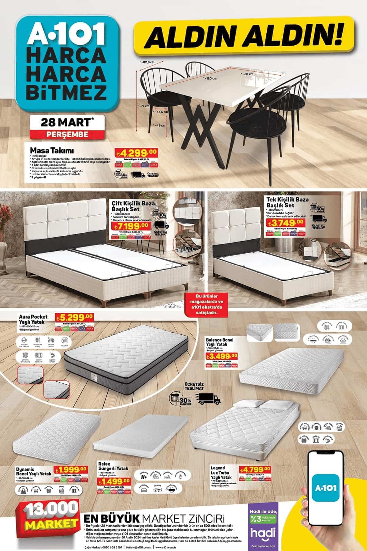 A101 katalog 28 mart 2024