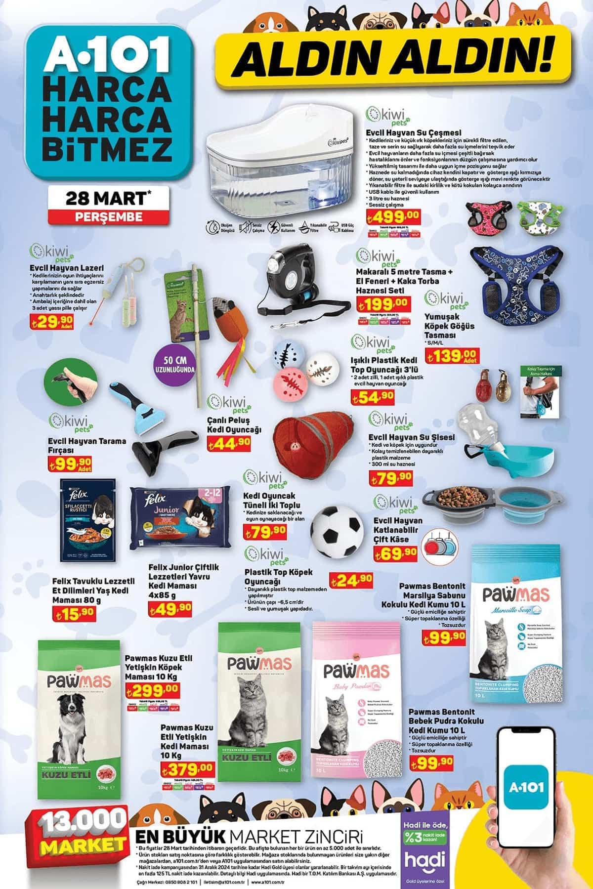 28 mart A101 aldin aldin 2024