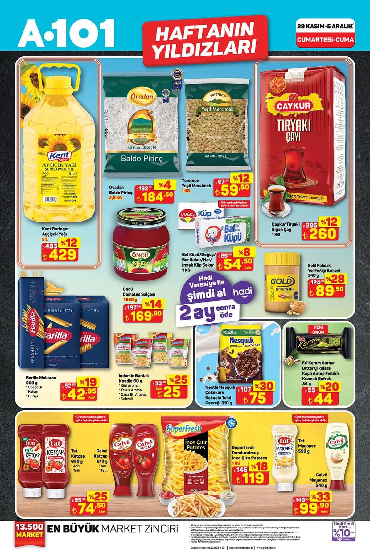 A101 29 kasim 2025 aktuel katalogu