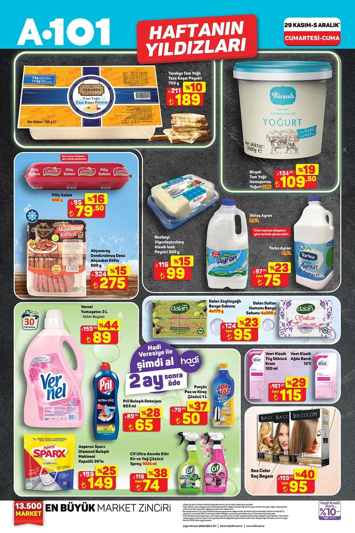 29 kasim 2025 A101 katalogu