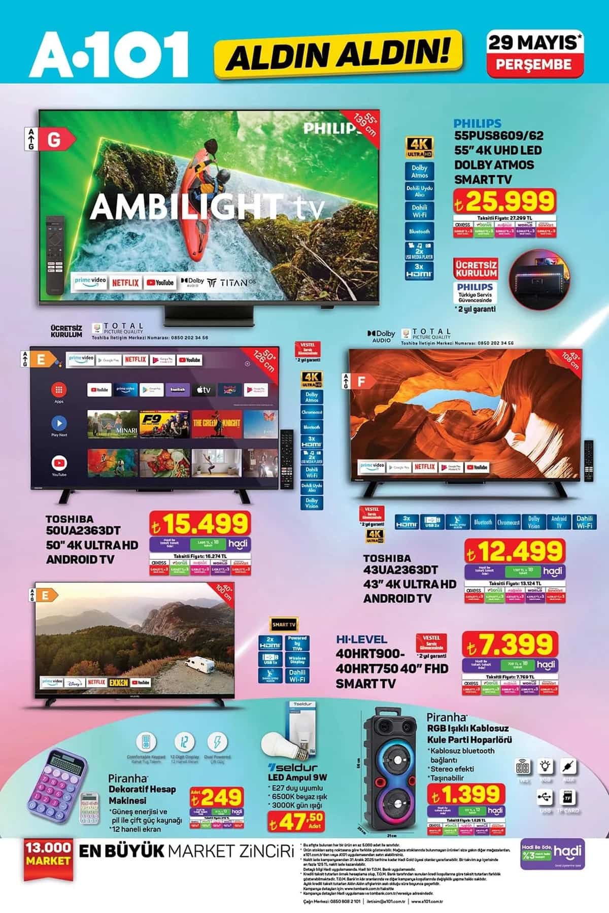 A101 29 mayis 2025 aktuel katalogu