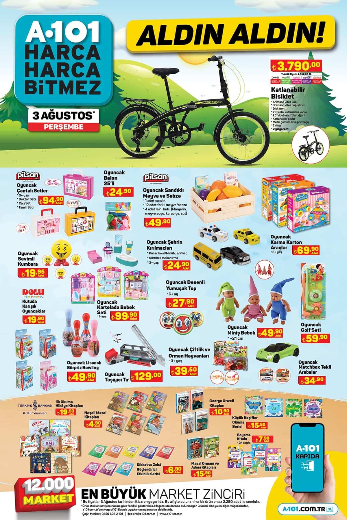 3 agustos 2023 a101 kampanya
