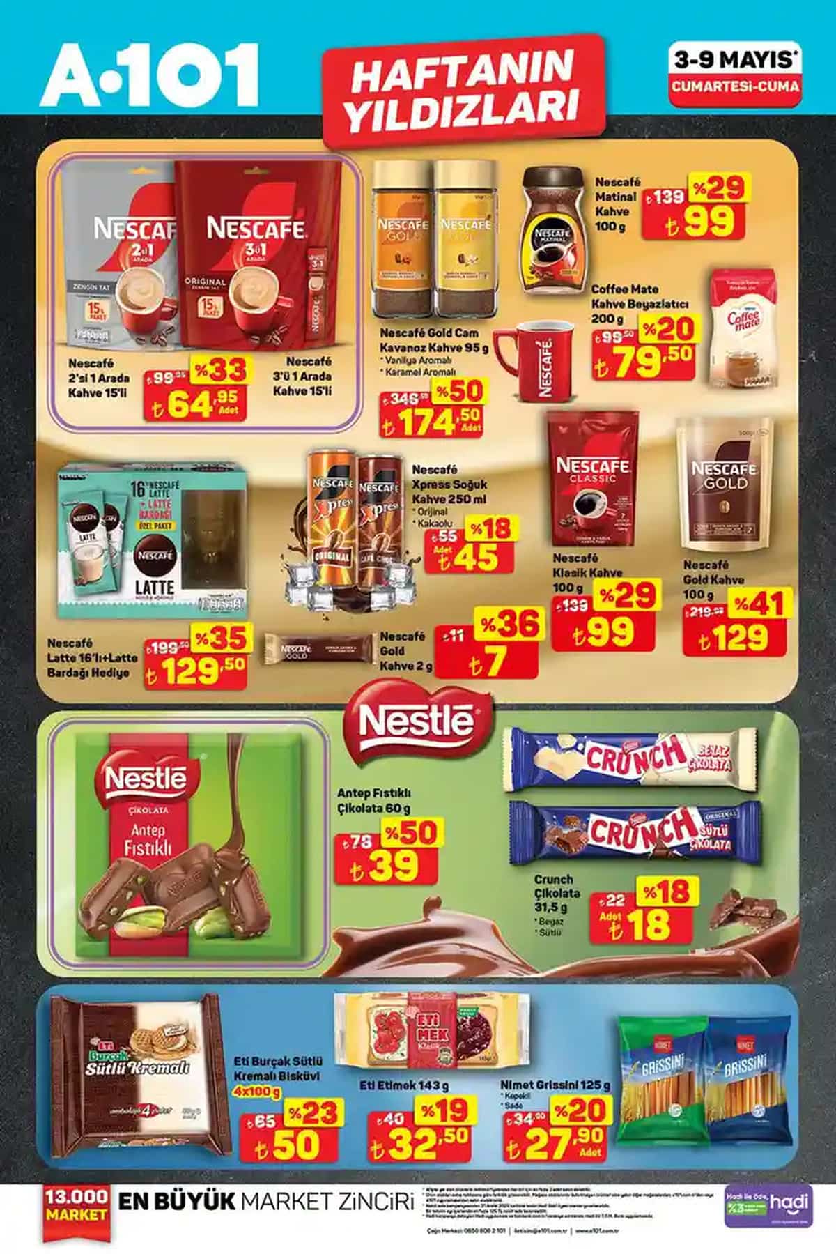 A101 3 Mayis 2025 Haftanin Yildizlari