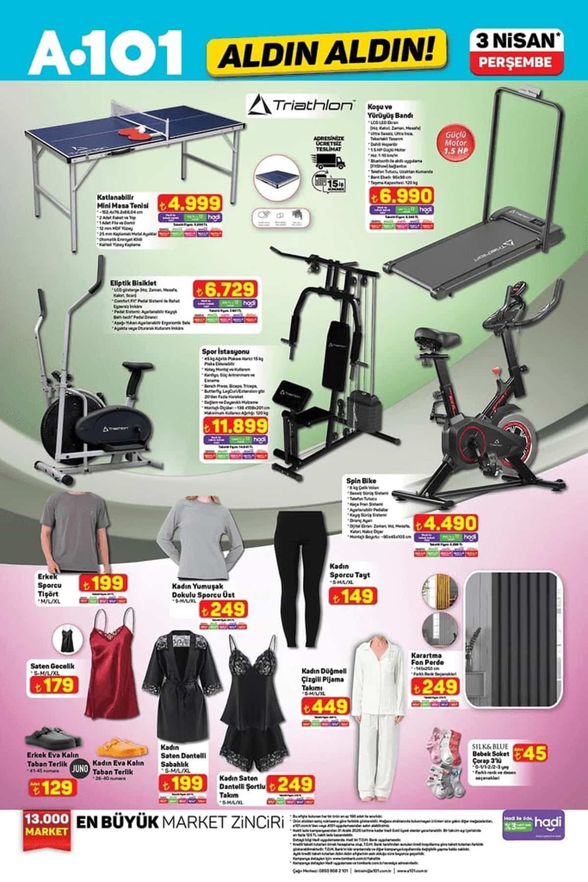A101 3 nisan 2025 aktuel urunler