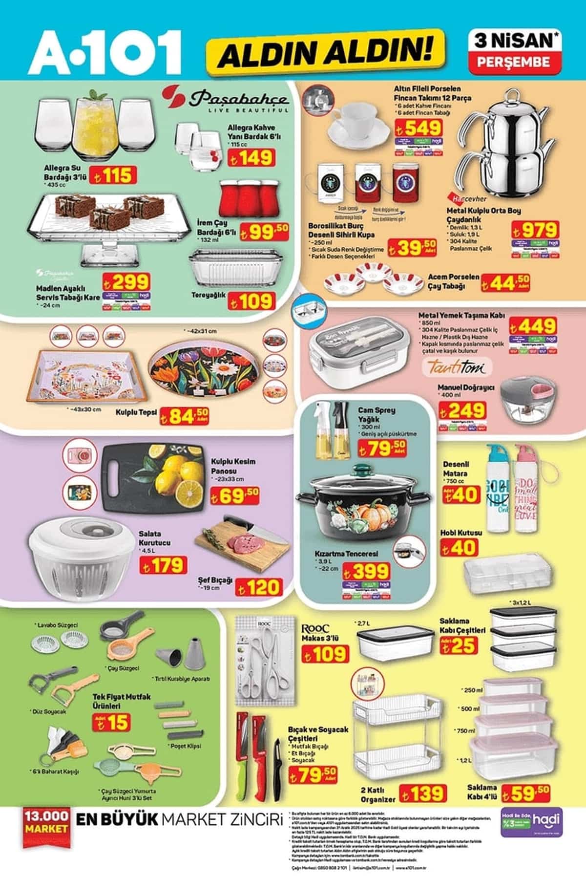 A101 aktuel 3 nisan 2025
