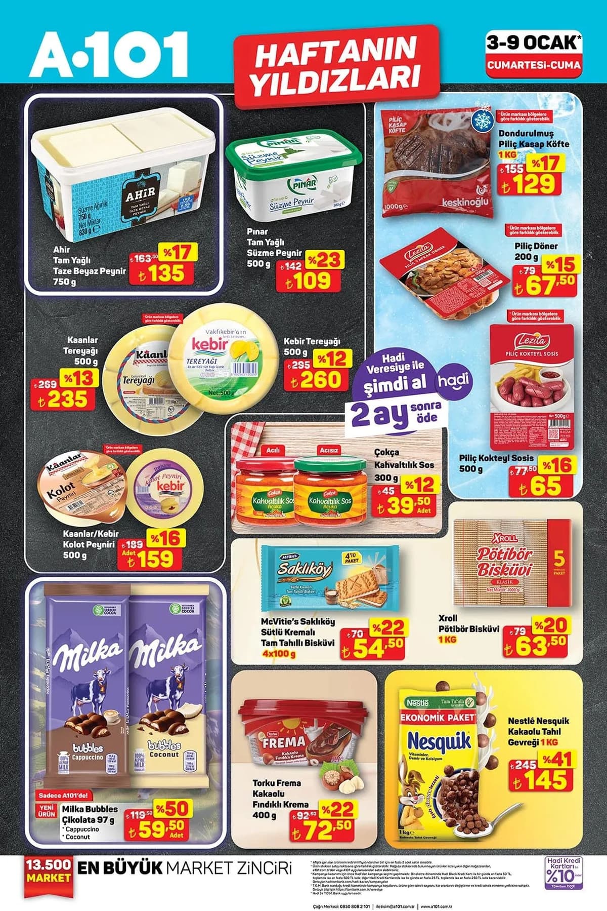 A101 3 ocak 2026 aktuel katalogu