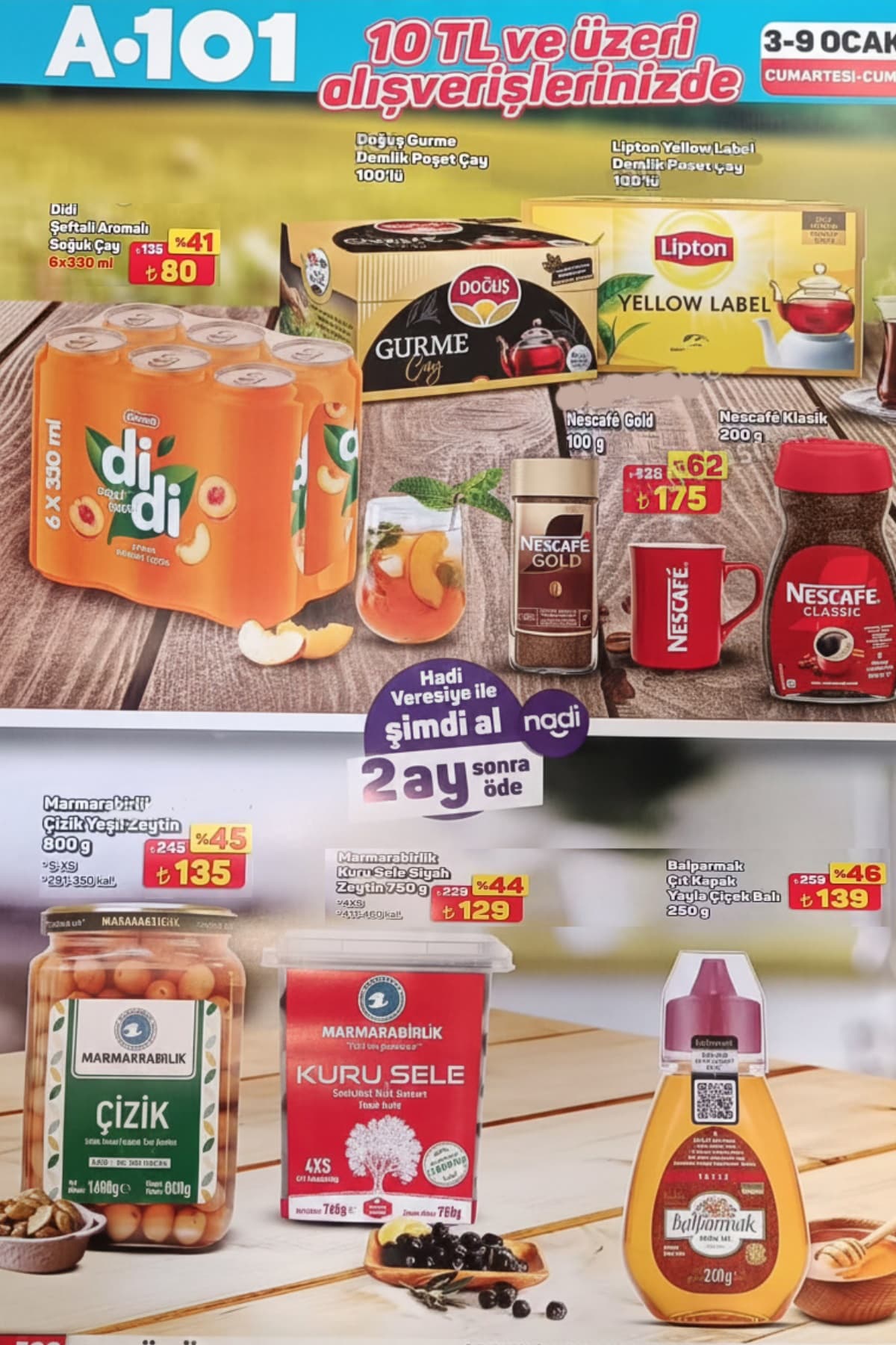 A101 3 ocak 2026 aktuel urunler