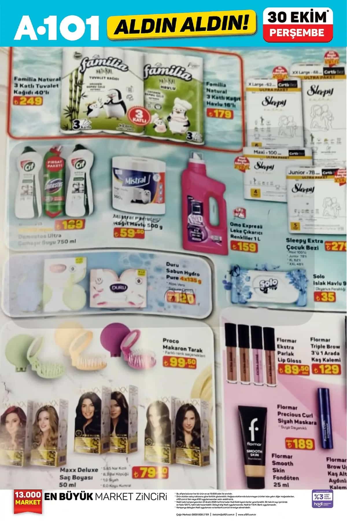 A101 aldin aldin 30 ekim