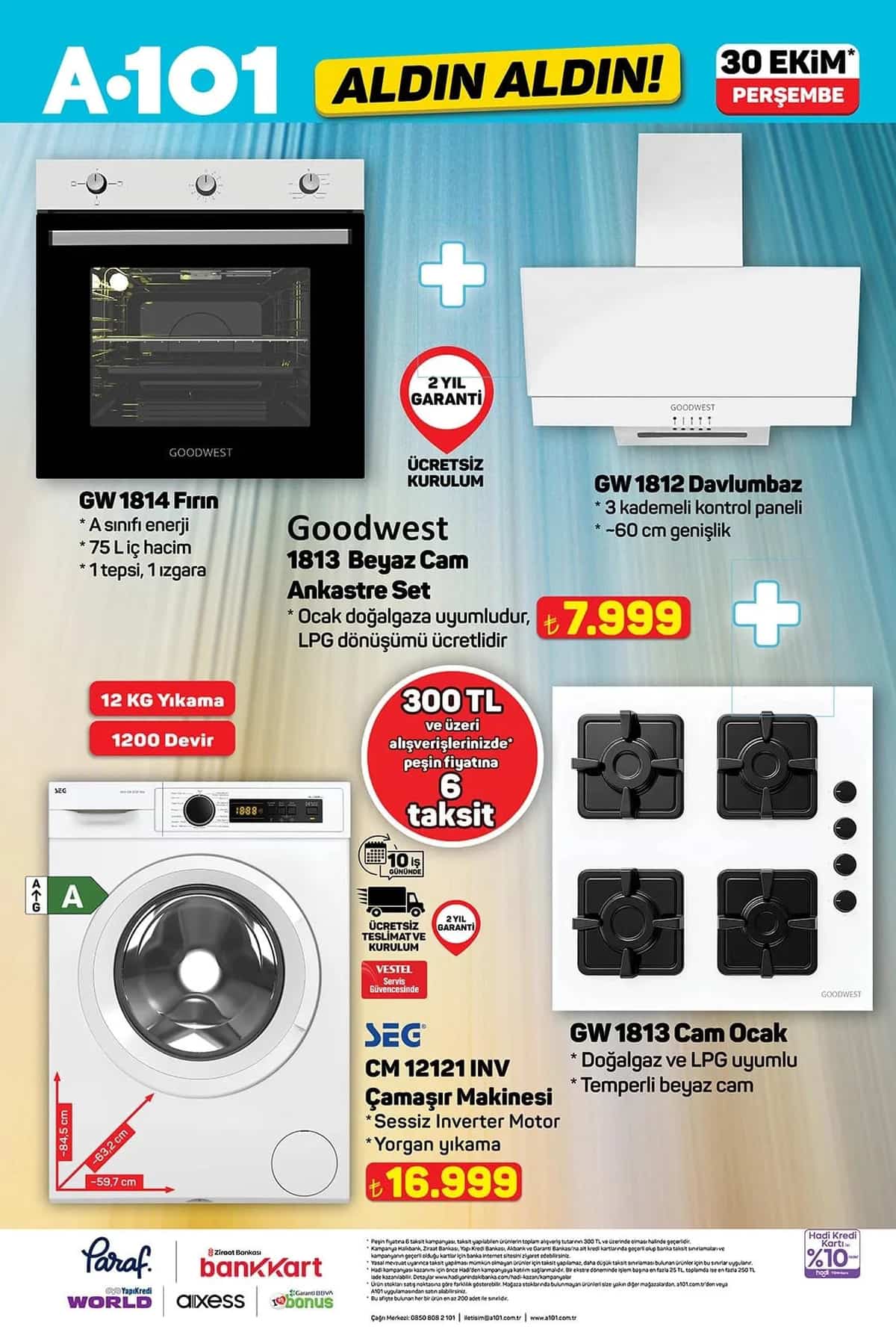 30 ekim 2025 A101 katalogu