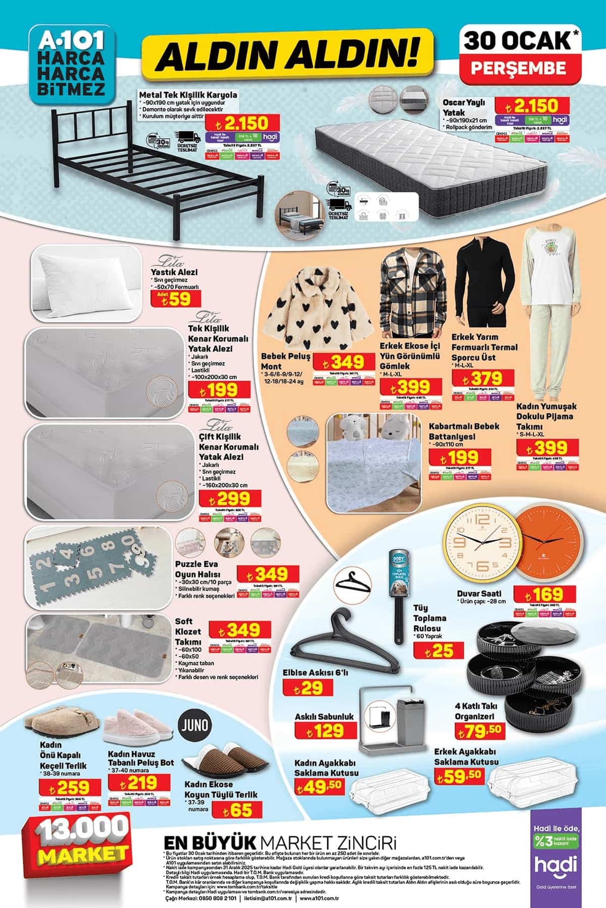 A101 30 ocak 2025 aktuel urunler
