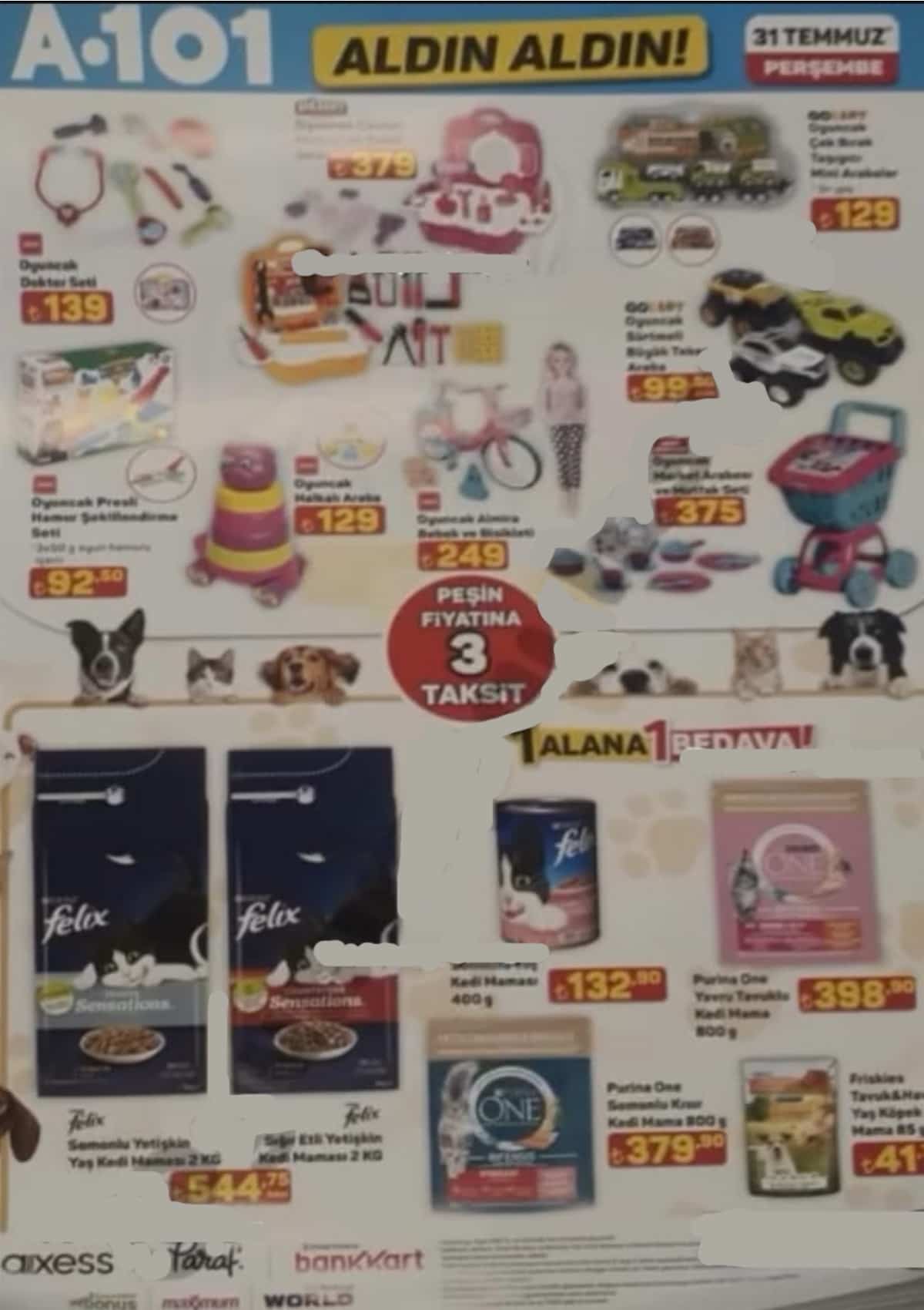 A101 katalog 31 temmuz 2025