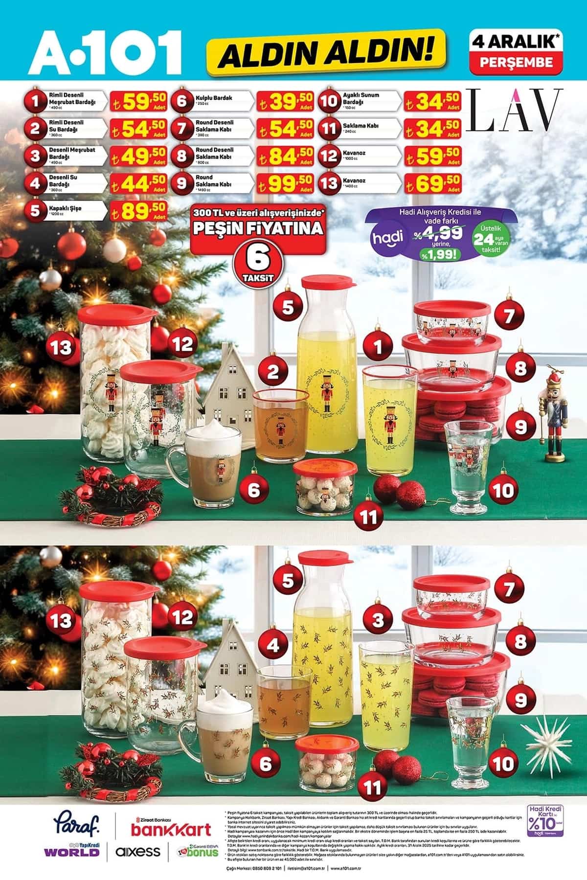 A101 brosur 4 aralik 2025